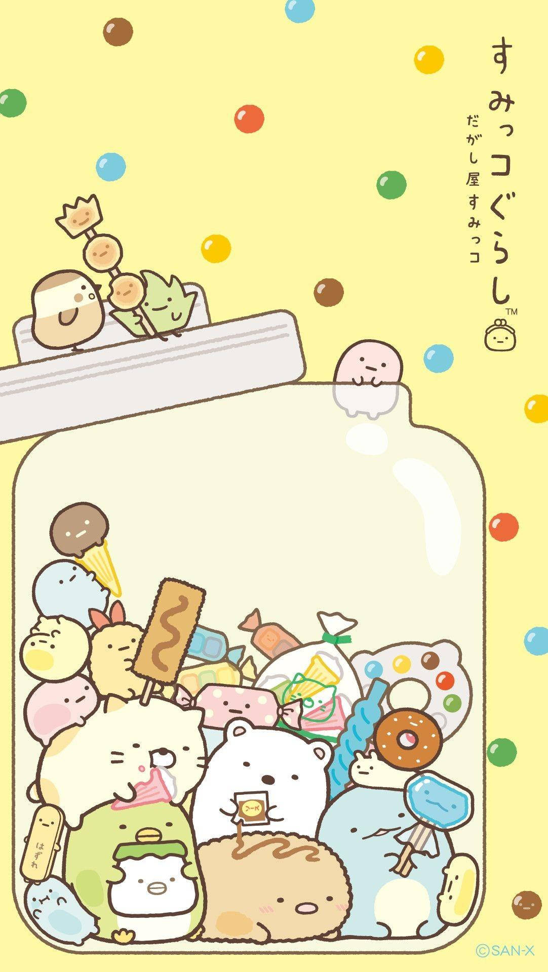 Милый эстетичный телефон Sumikko Gurashi
