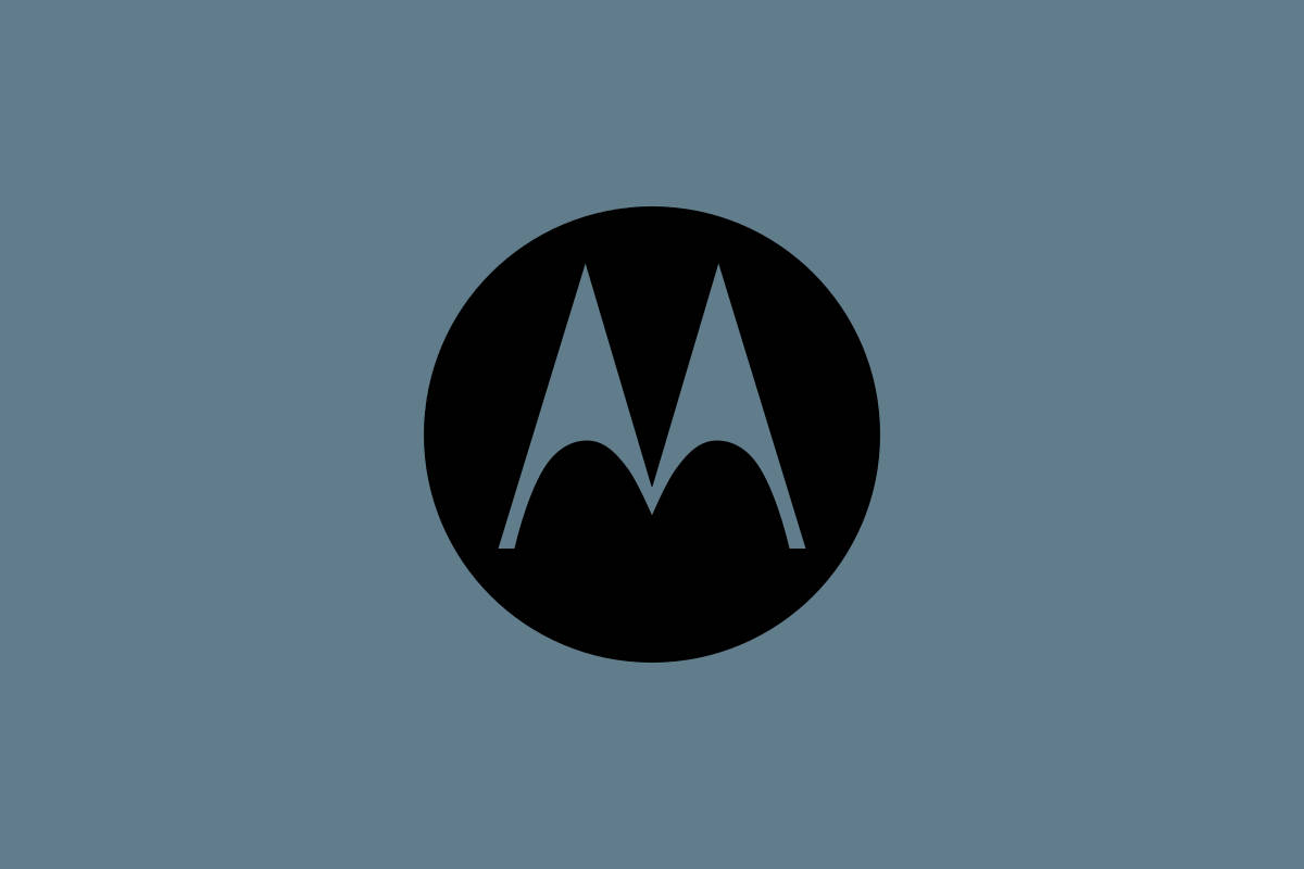 Минималистичный инициал Motorola Обои