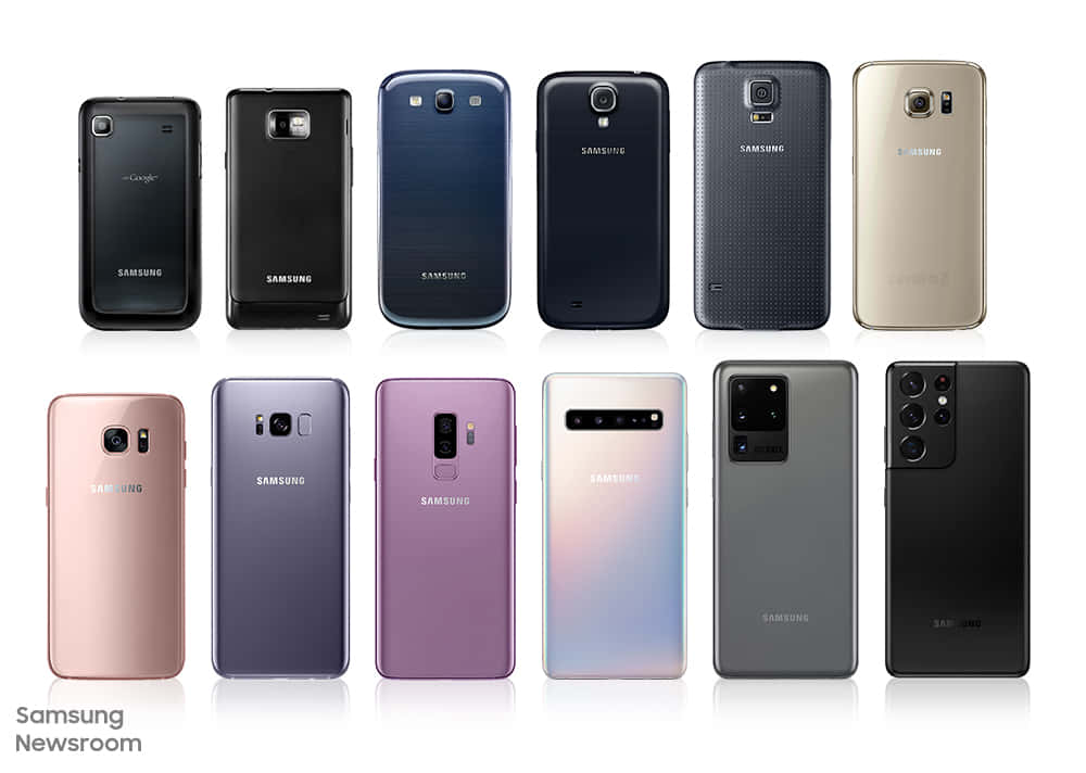 Модели телефонов Samsung Galaxy S Series Обои