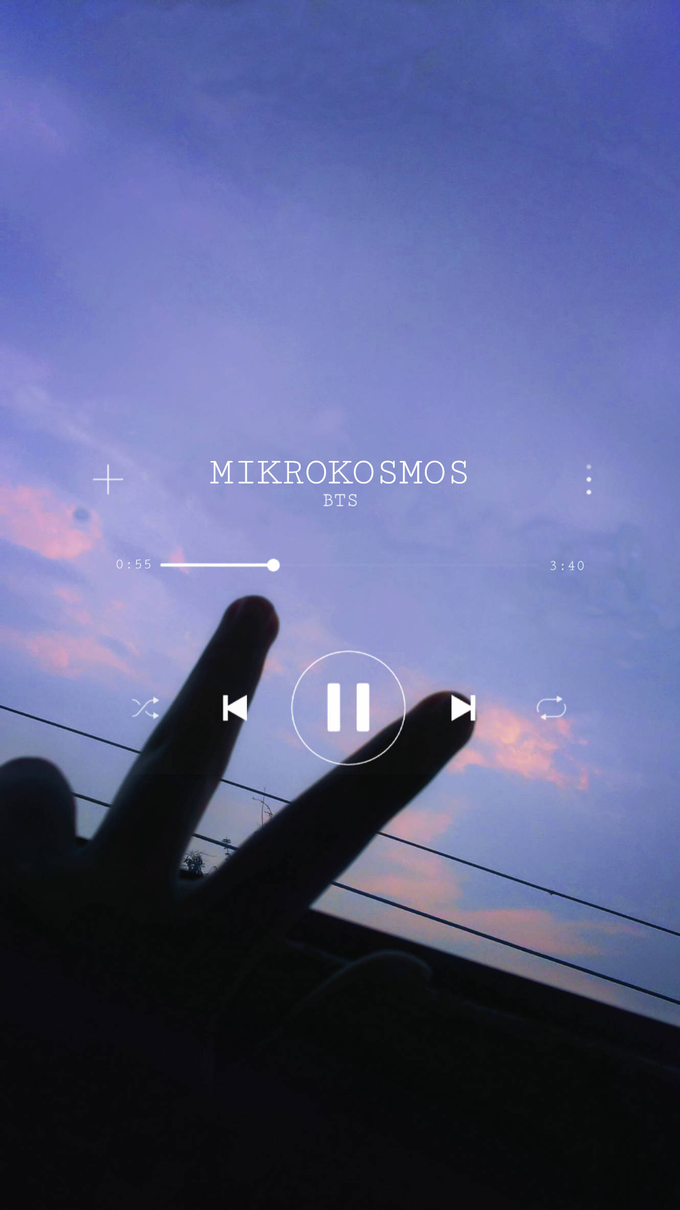 Музыкальная эстетика Mikrokosmos BTS Обои