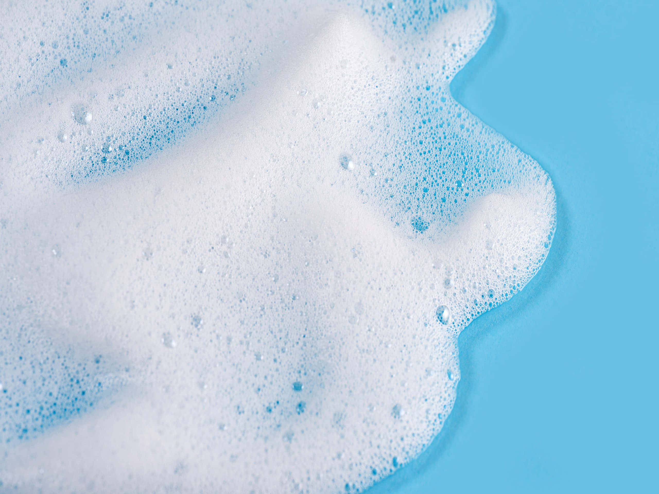 Мягкий и безмятежный пастельно-голубой фон Обои