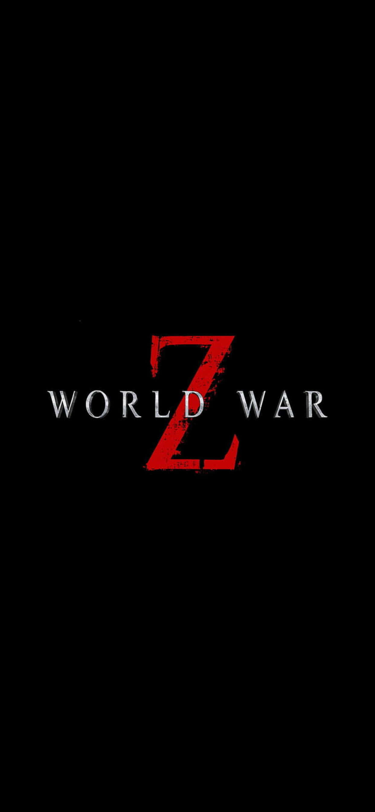 Название фильма iPhone XS Max World War Z фон Обои