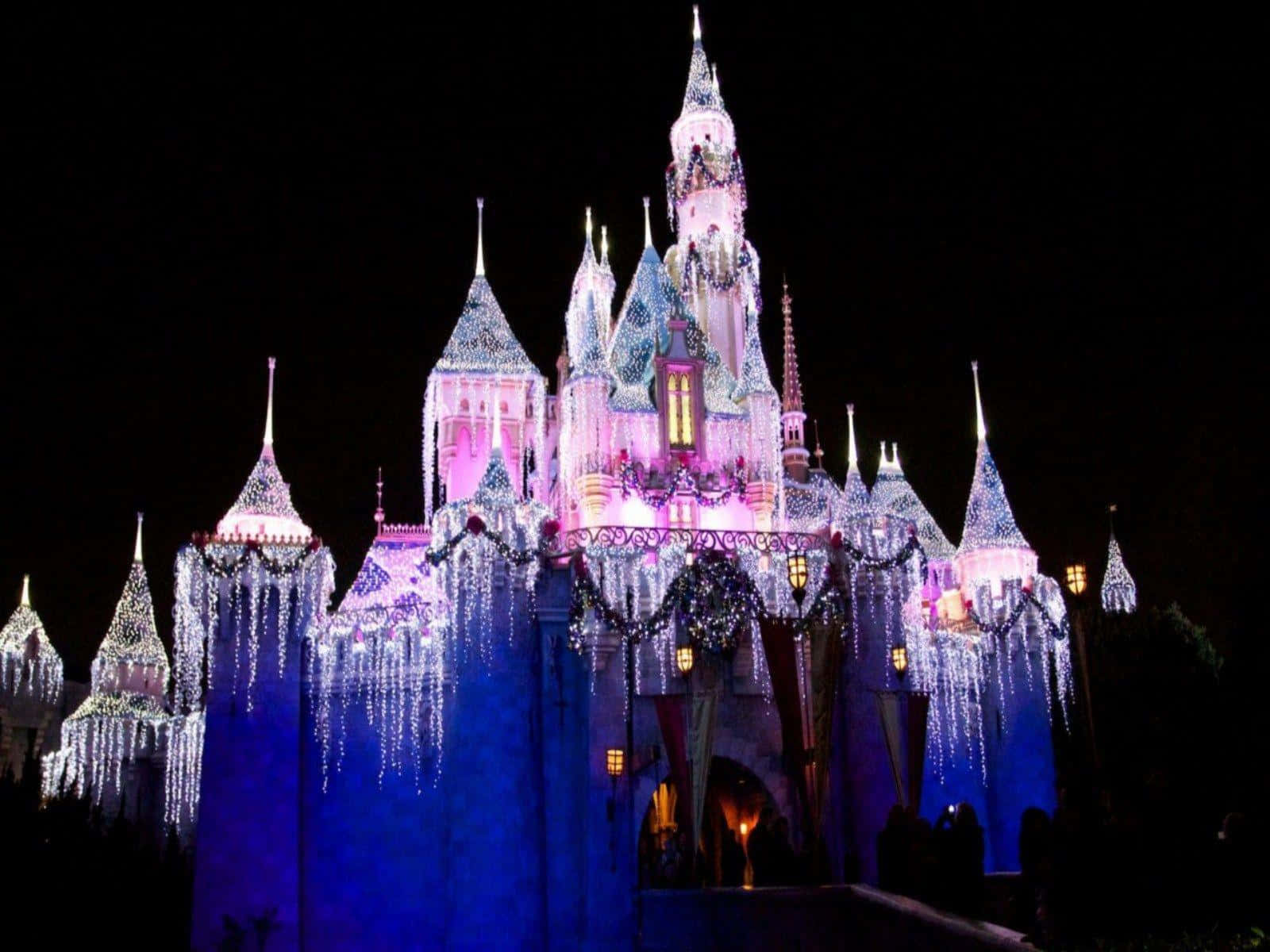 Насладитесь магией Disney в это Рождество Обои