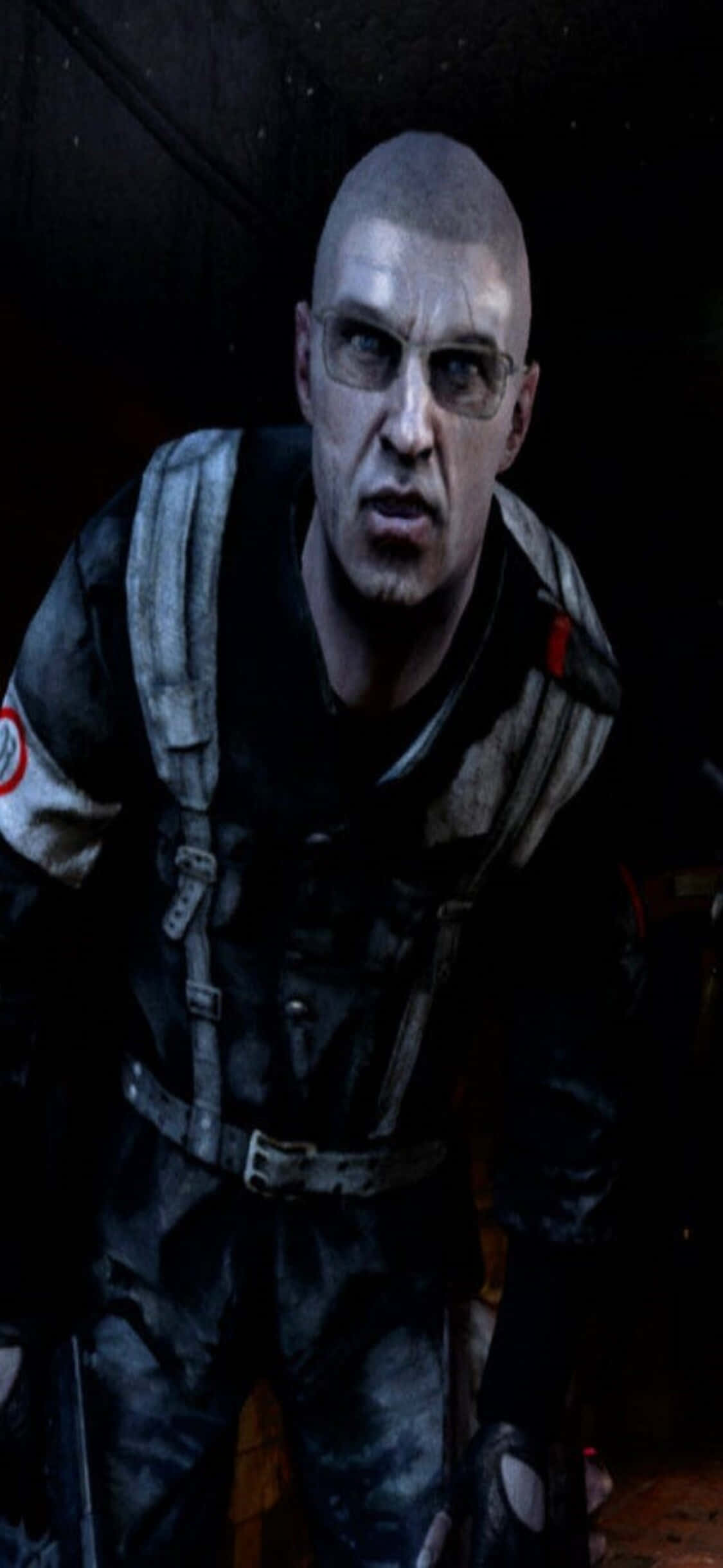 «Наслаждайтесь эпическими битвами и интенсивным экшеном в Metro Last Light с мощным iPhone X» Обои