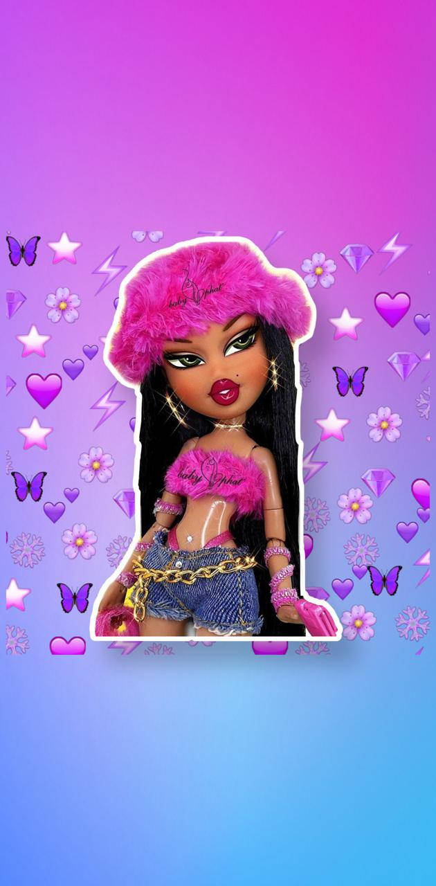 Наслаждение жизнью с куклами Bratz Обои
