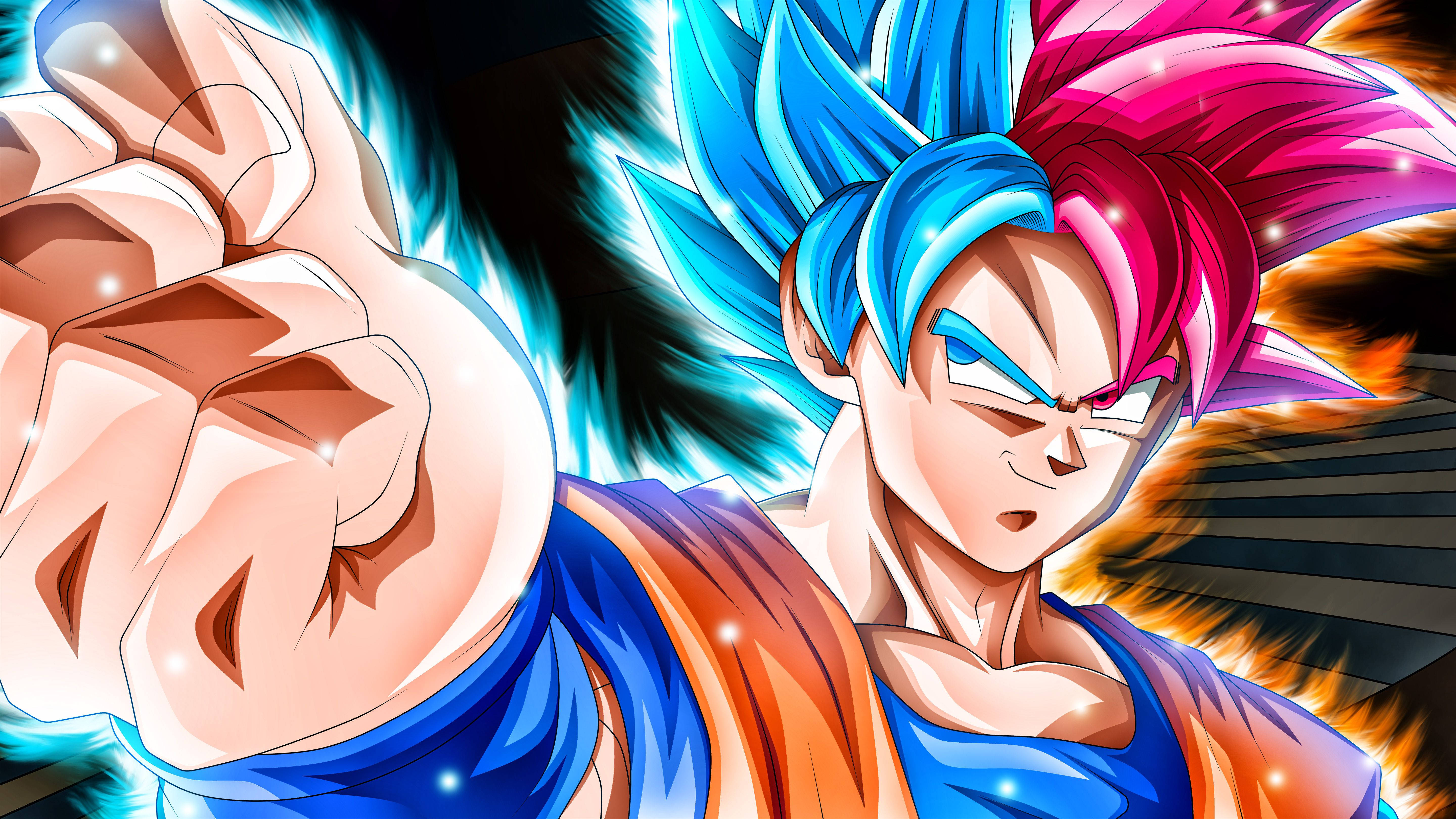 Нахальный Гоку Dragon Ball Super Обои