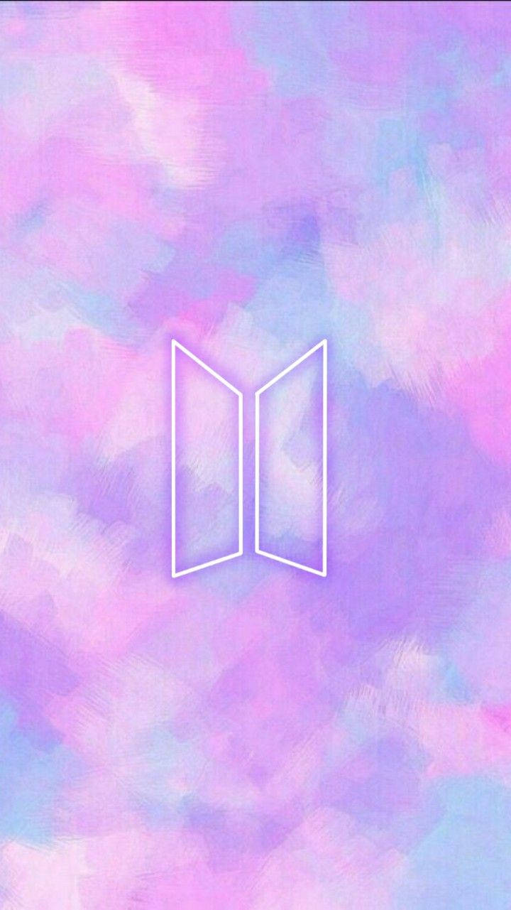 Нежный логотип BTS Обои