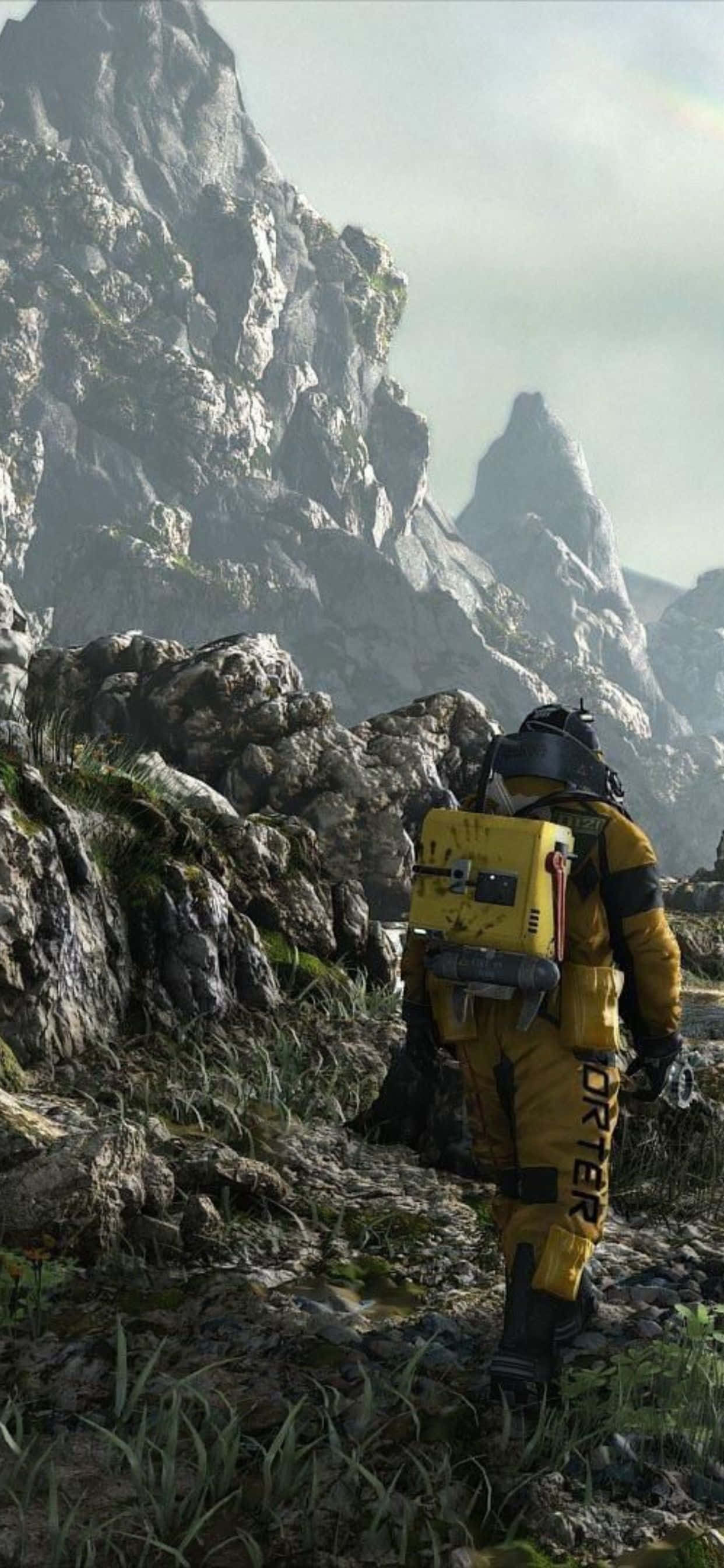Неземная сила в ваших руках: iPhone Xs Max с Death Stranding Обои