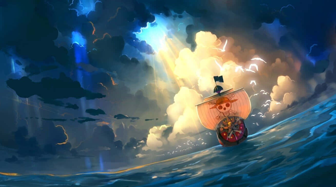 Ненавязчивое аниме One Piece Тысячелетний Санни Обои