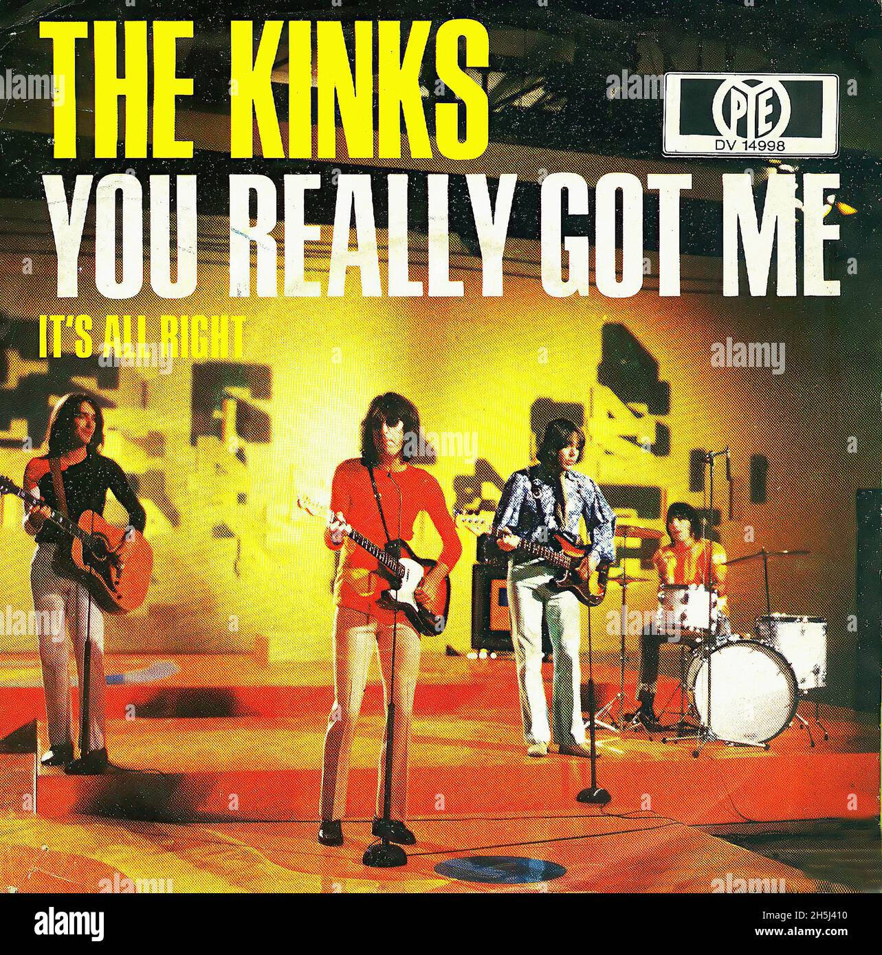 Обложка «You Really Got Me» группы The Kinks Обои