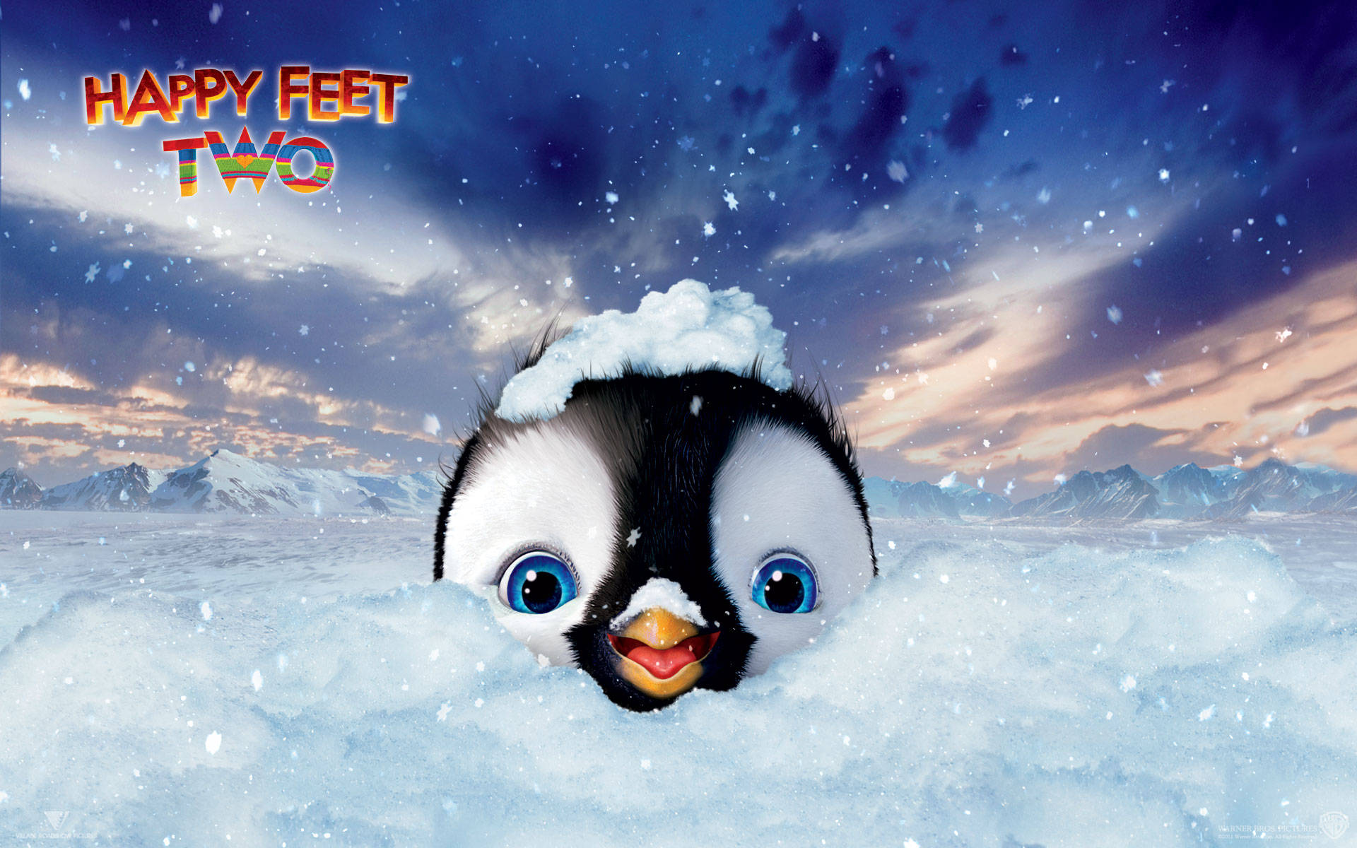 обои happy feet two Обои