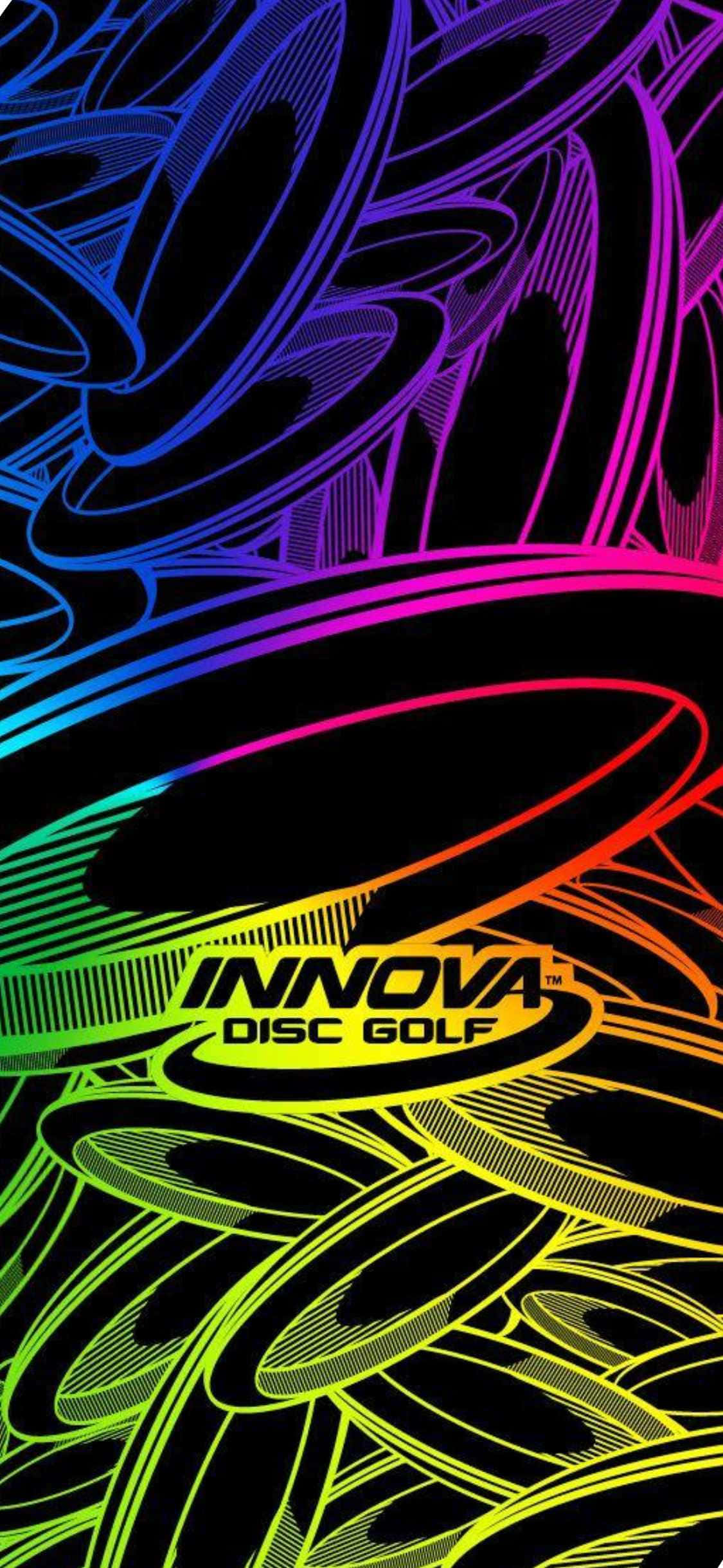 Фон для iPhone X с фрисби Ultimate от Innova Обои