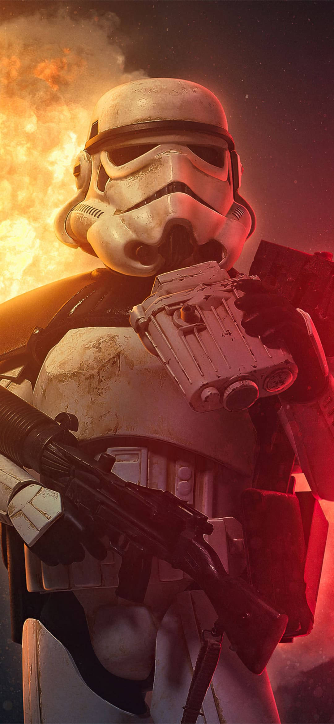 Огненный Star Wars iPhone 6 Plus Обои