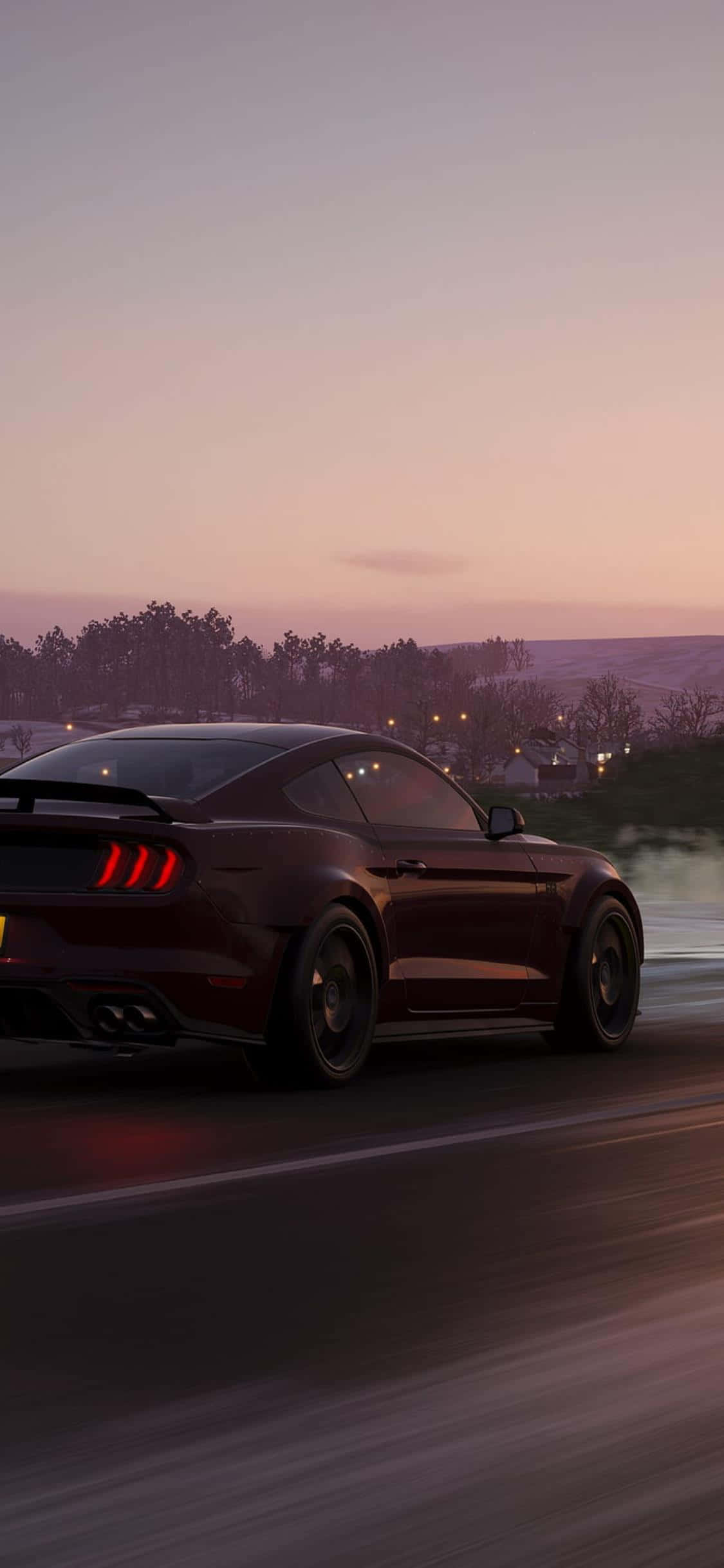 Окунитесь в стремительный мир Forza Horizon 4 с iPhone Xs Обои
