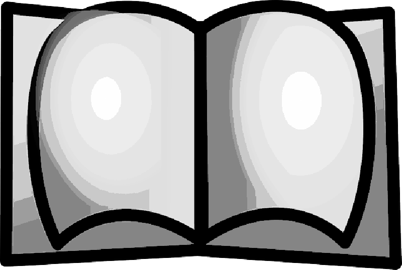 Открытая книга векторный клипарт Обои