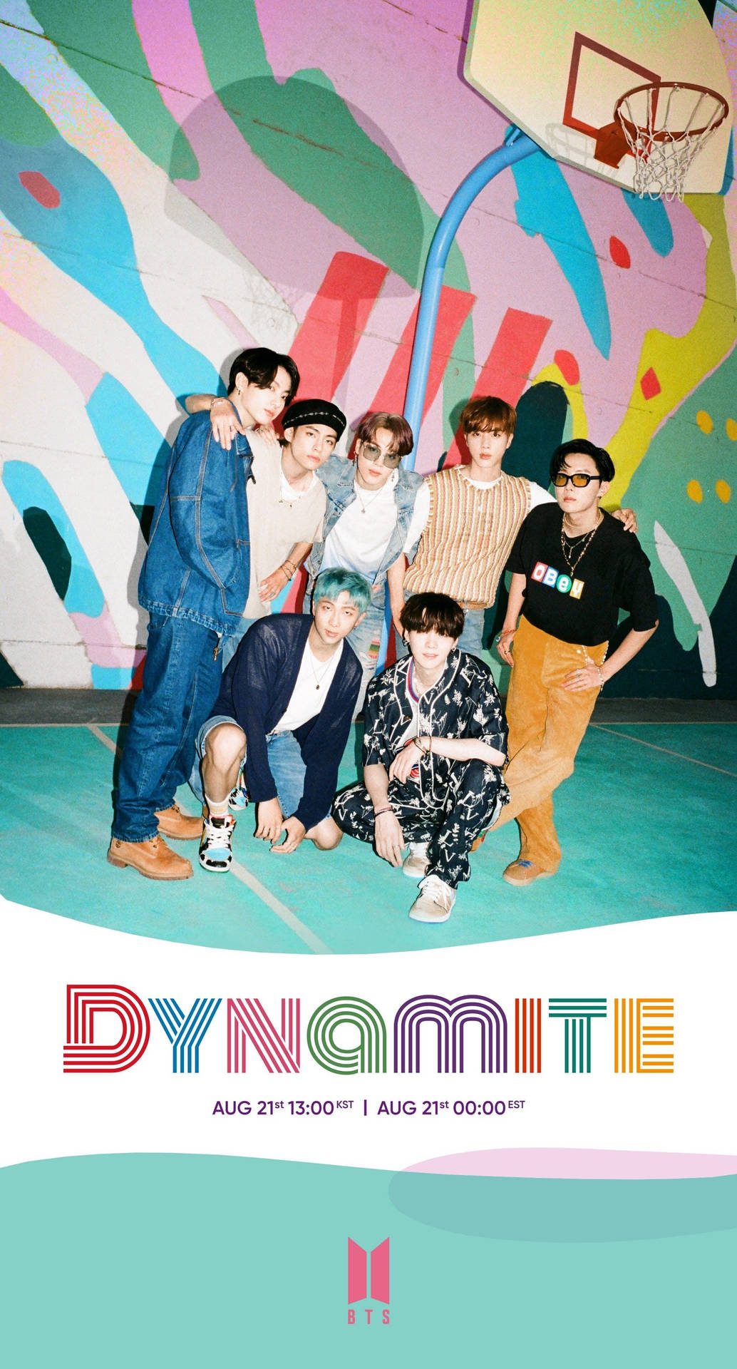 Официальная дата выхода BTS Dynamite