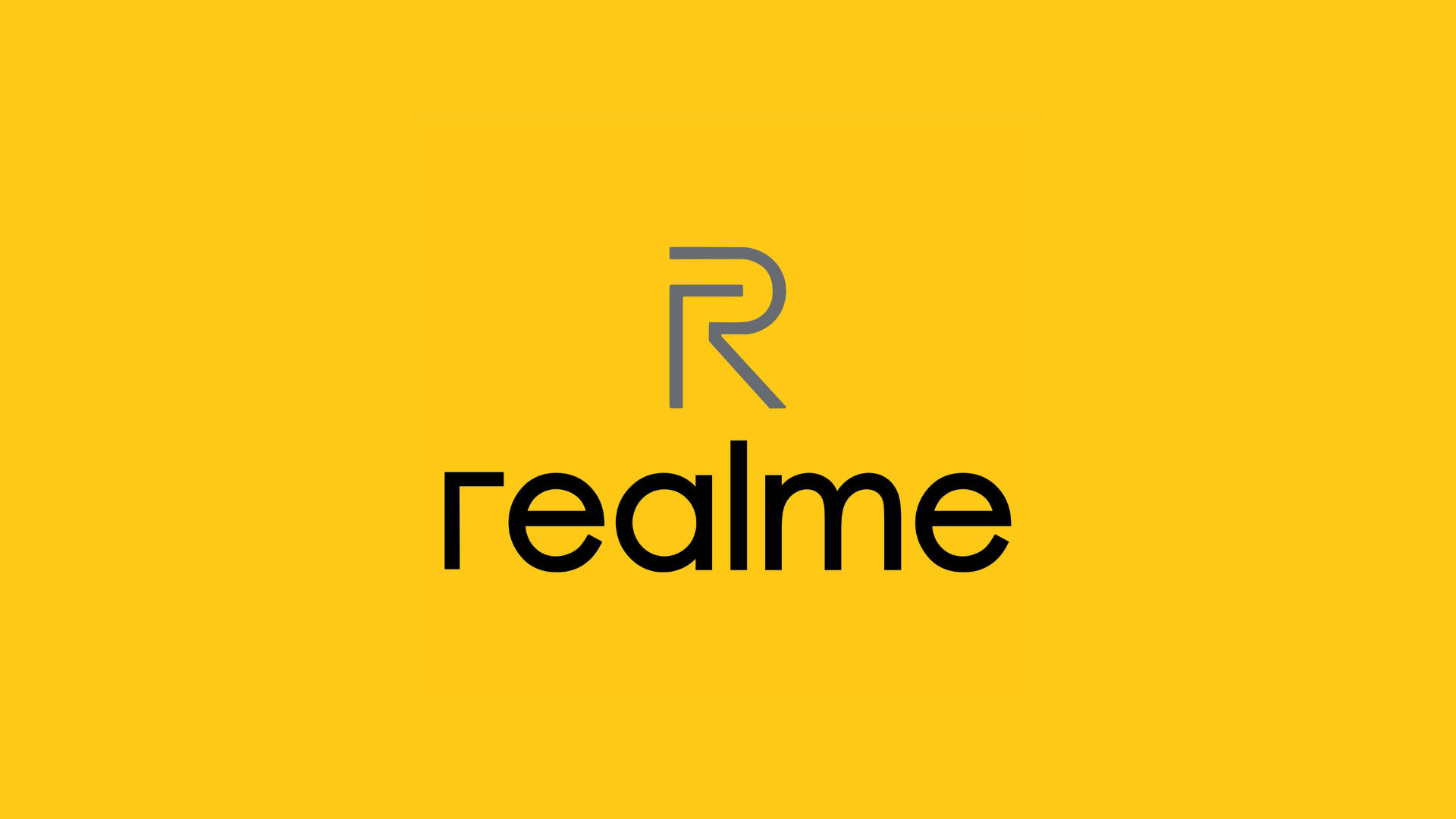 Официальный логотип Realme Обои