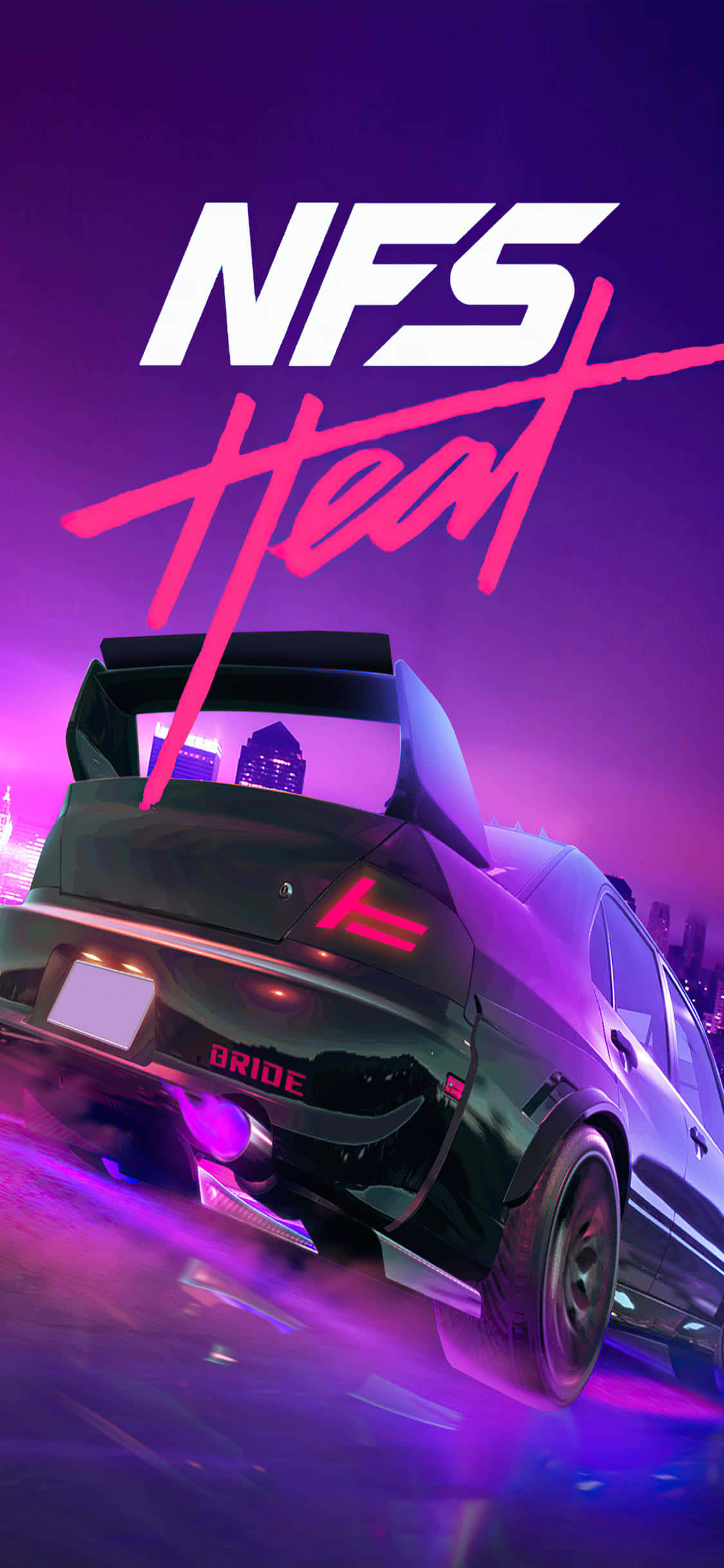 Ощутите острые ощущения и прилив адреналина от Need for Speed Heat на вашем iPhone Xs! Обои
