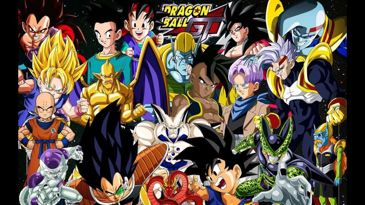 Персонажи Dragon Ball GT Обои