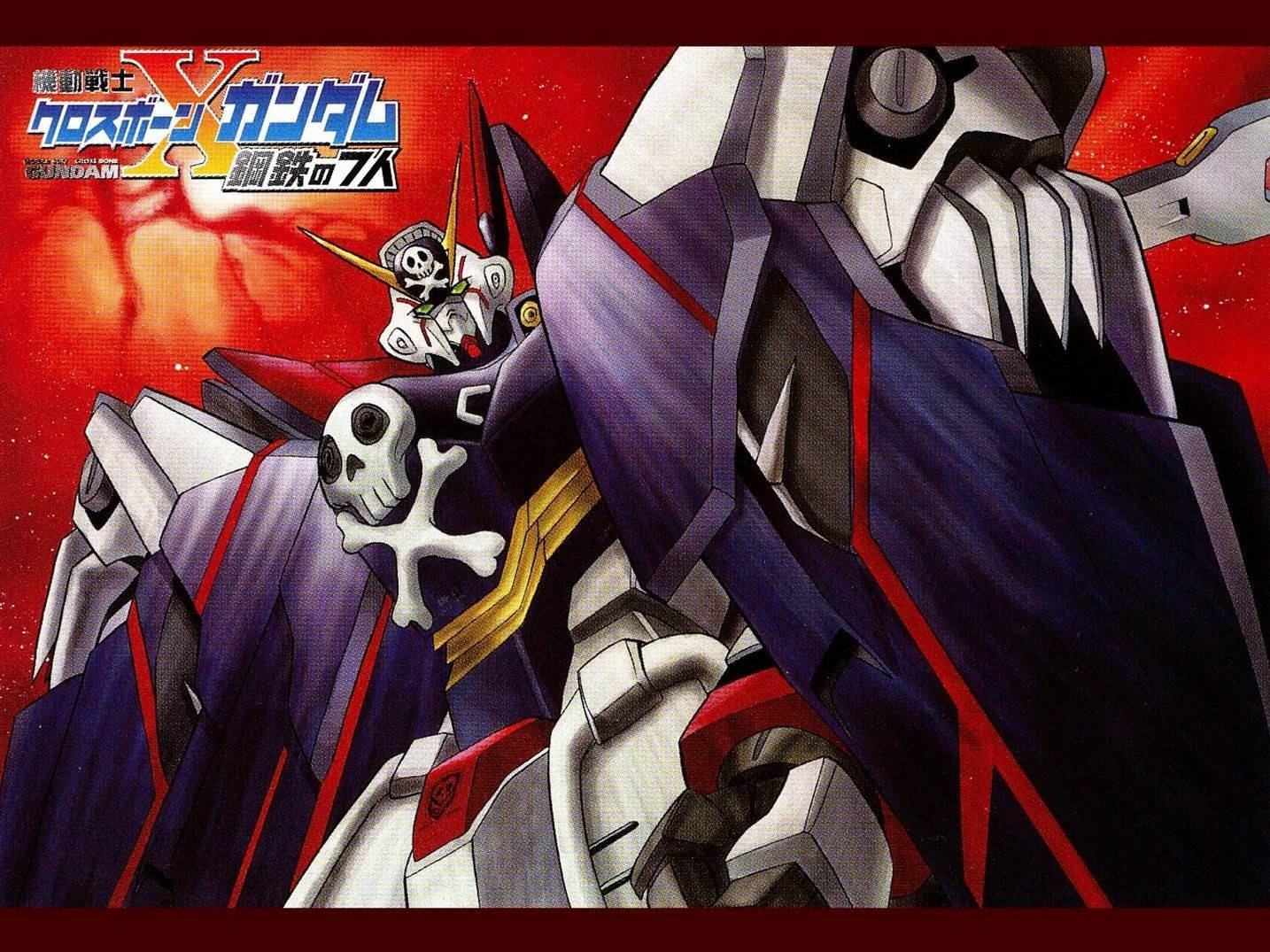 Пиратский логотип на Mobile Suit Gundam Обои