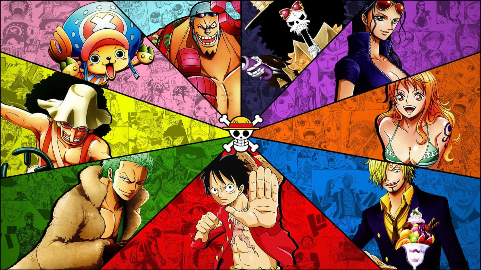 Пираты Соломенной Шляпы One Piece Аниме Обои