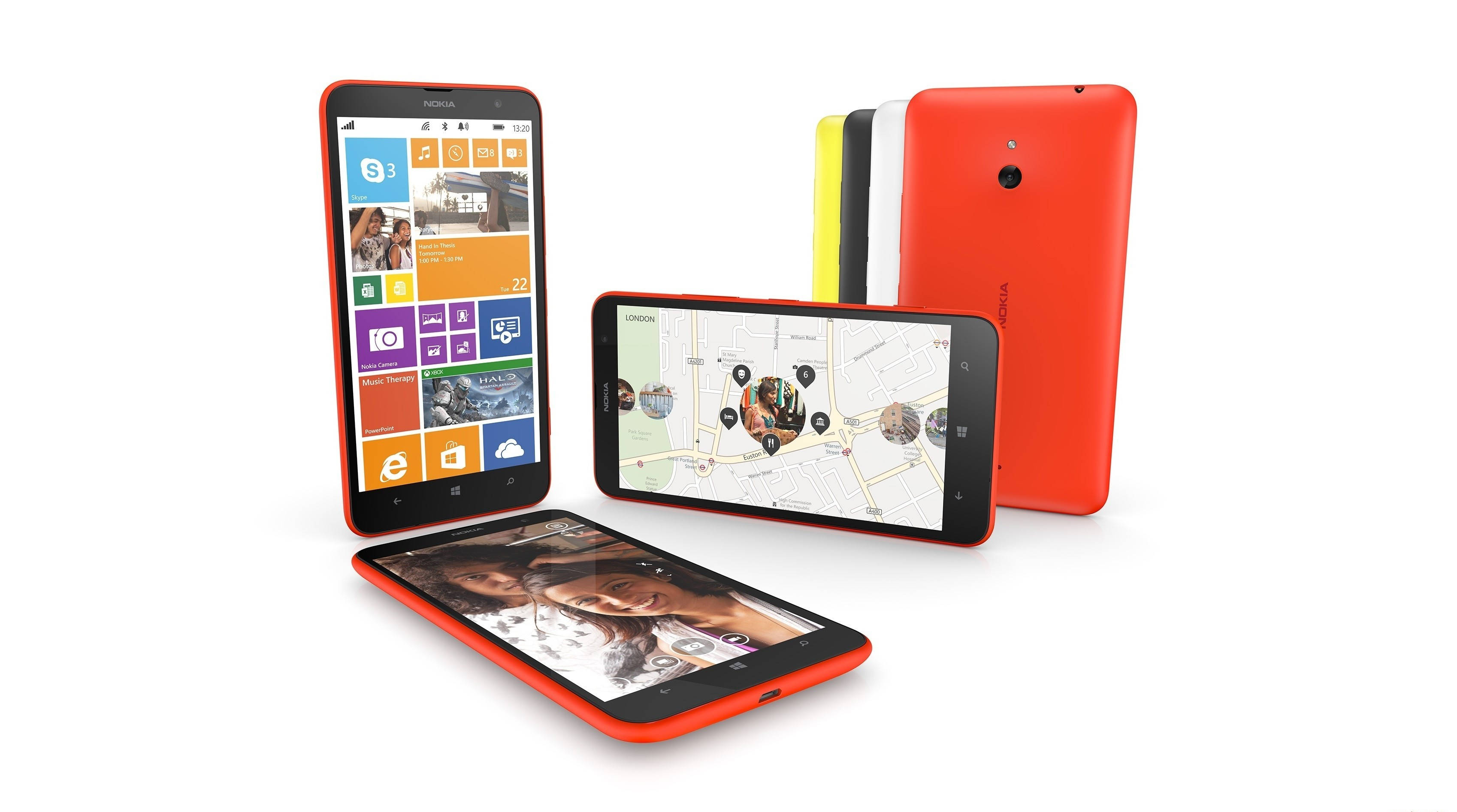 Планшетофон Nokia Lumia 1320 Обои