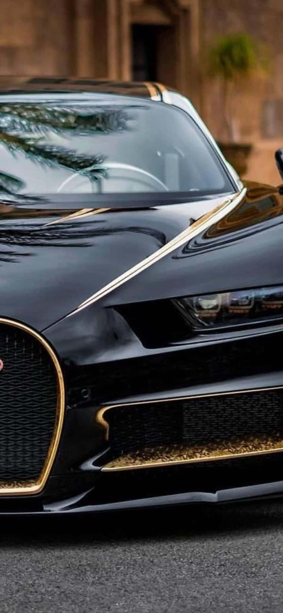 Повысьте свой стиль с iPhone Xs и Bugatti Обои