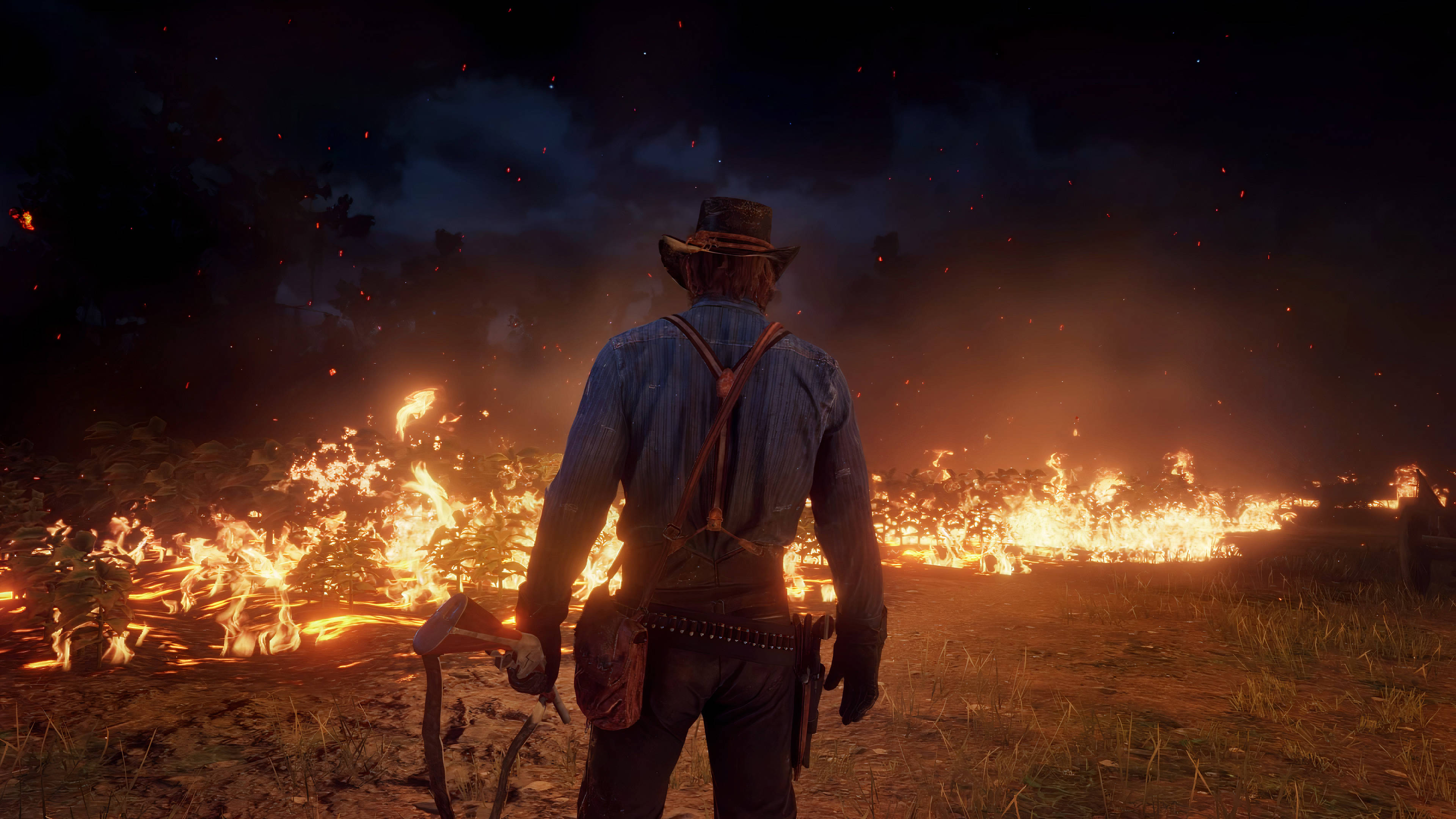 Погружение в мир Red Dead Redemption 2 Обои