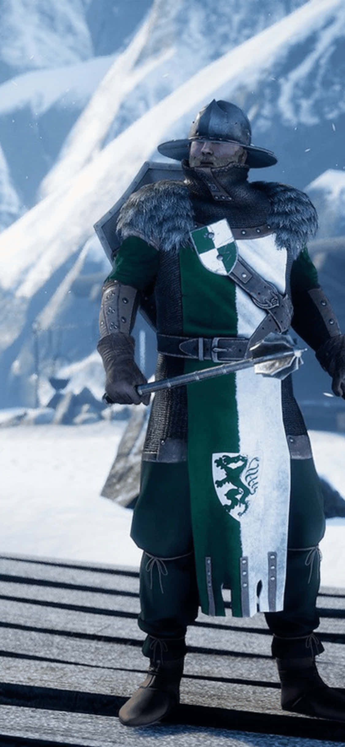 Погружение в эпоху Mordhau — обои для iPhone XS Обои