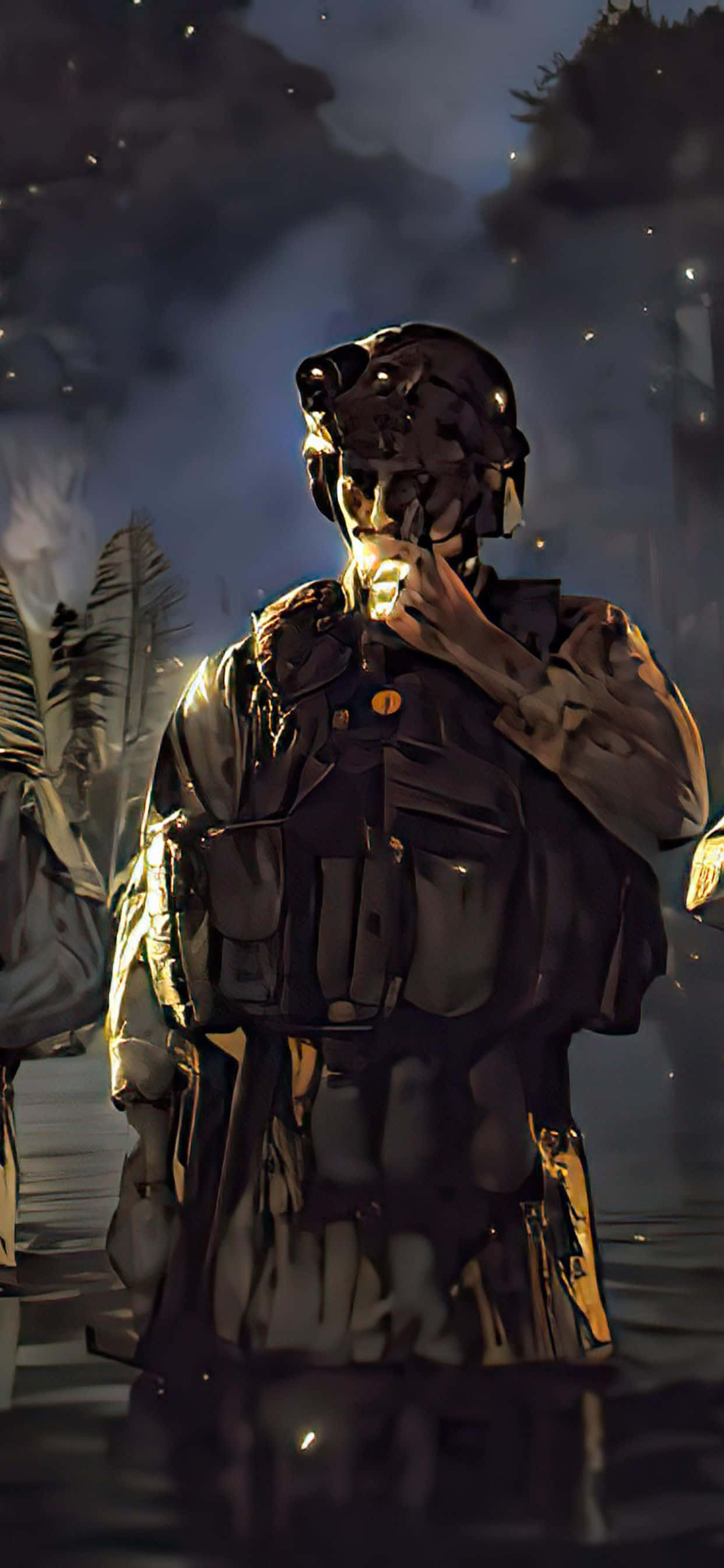 Погрузитесь в мир Death Stranding на Apple iPhone Xs Max. Обои