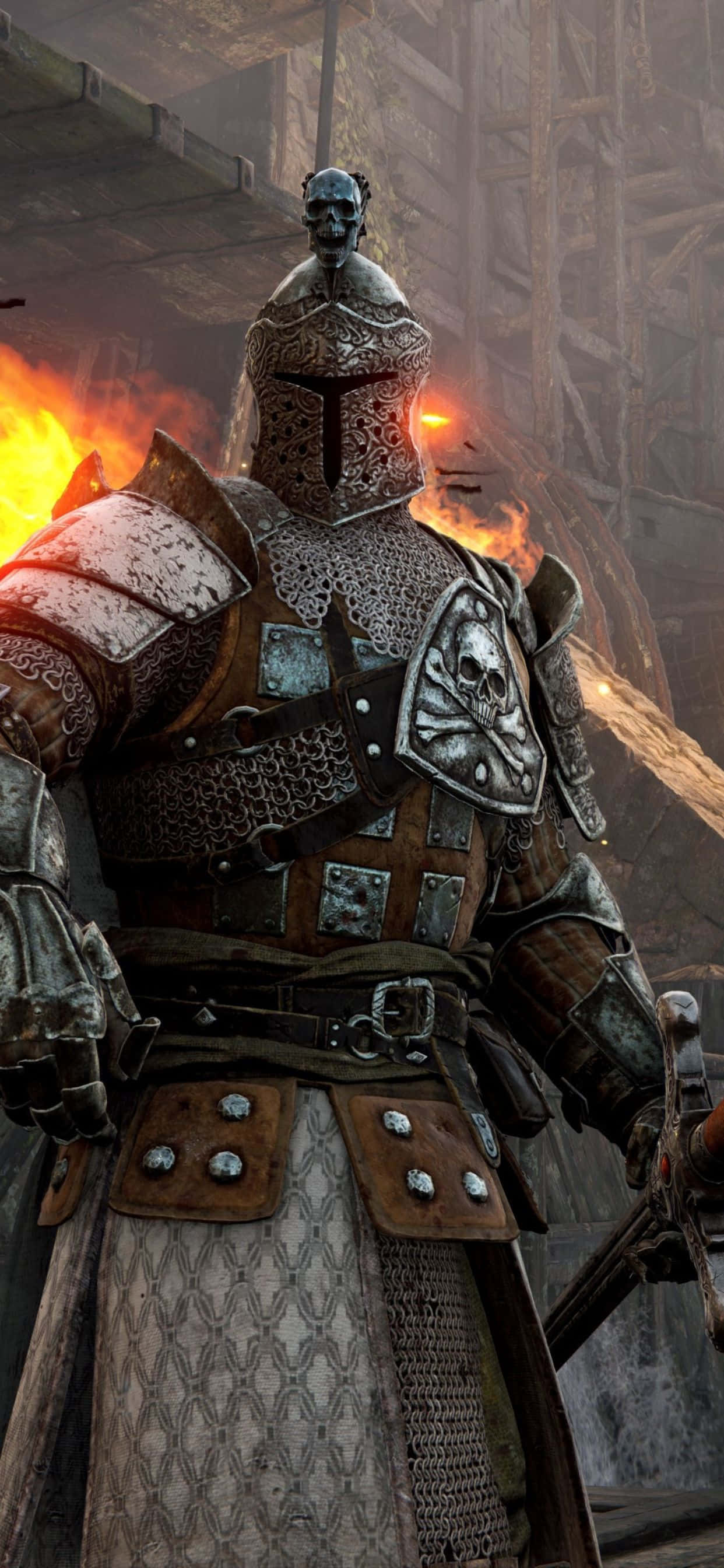 Покоряйте свои вызовы с iPhone Xs Max For Honor Обои