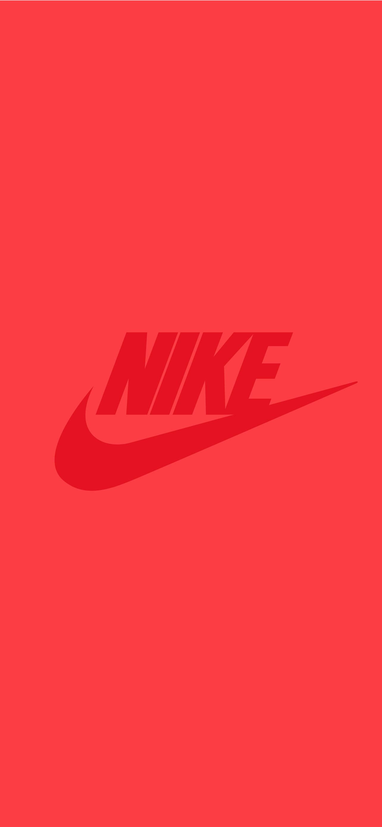 Полностью красный Nike iPhone Обои