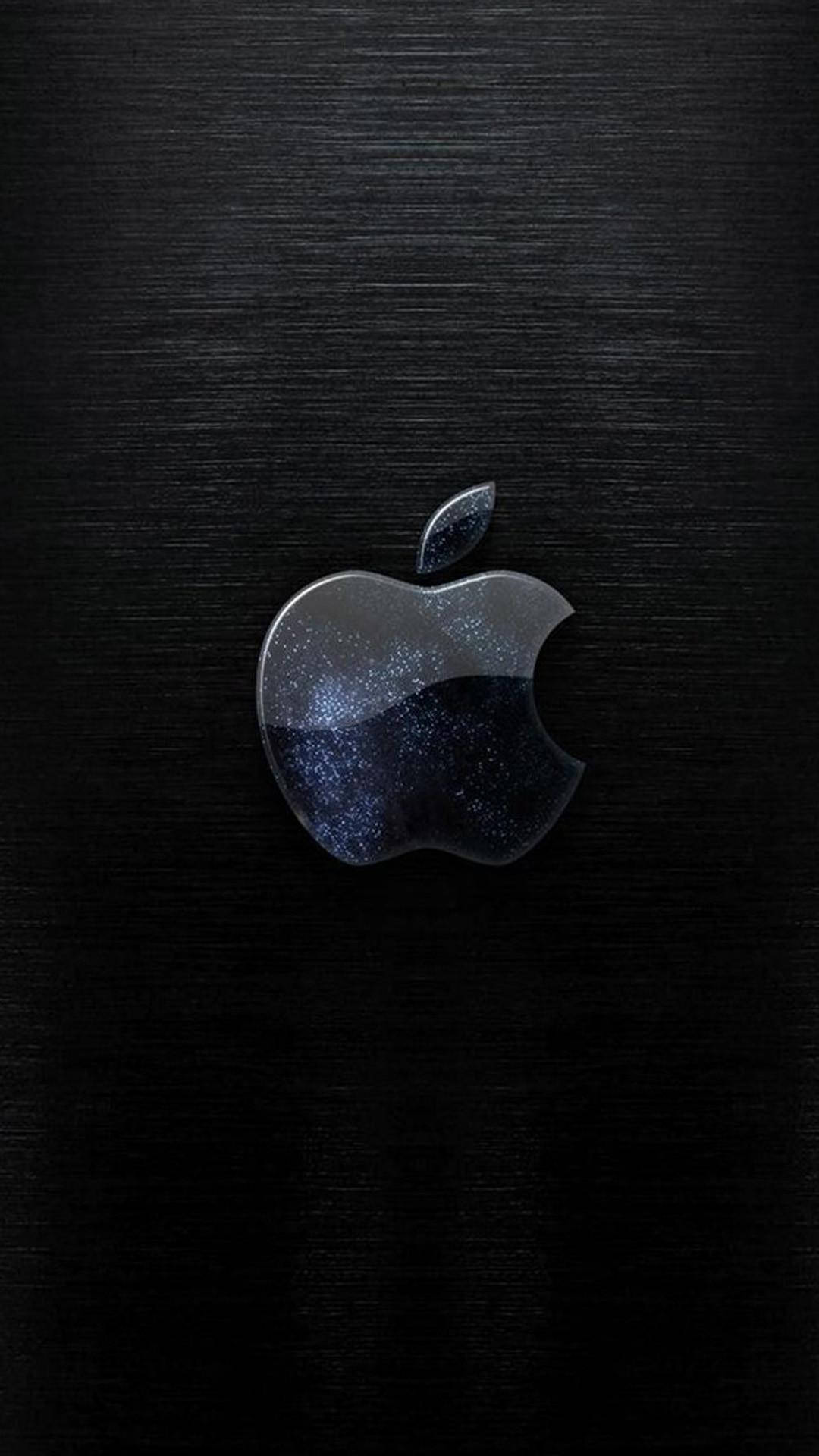 Полупрозрачный логотип Apple 4K Обои