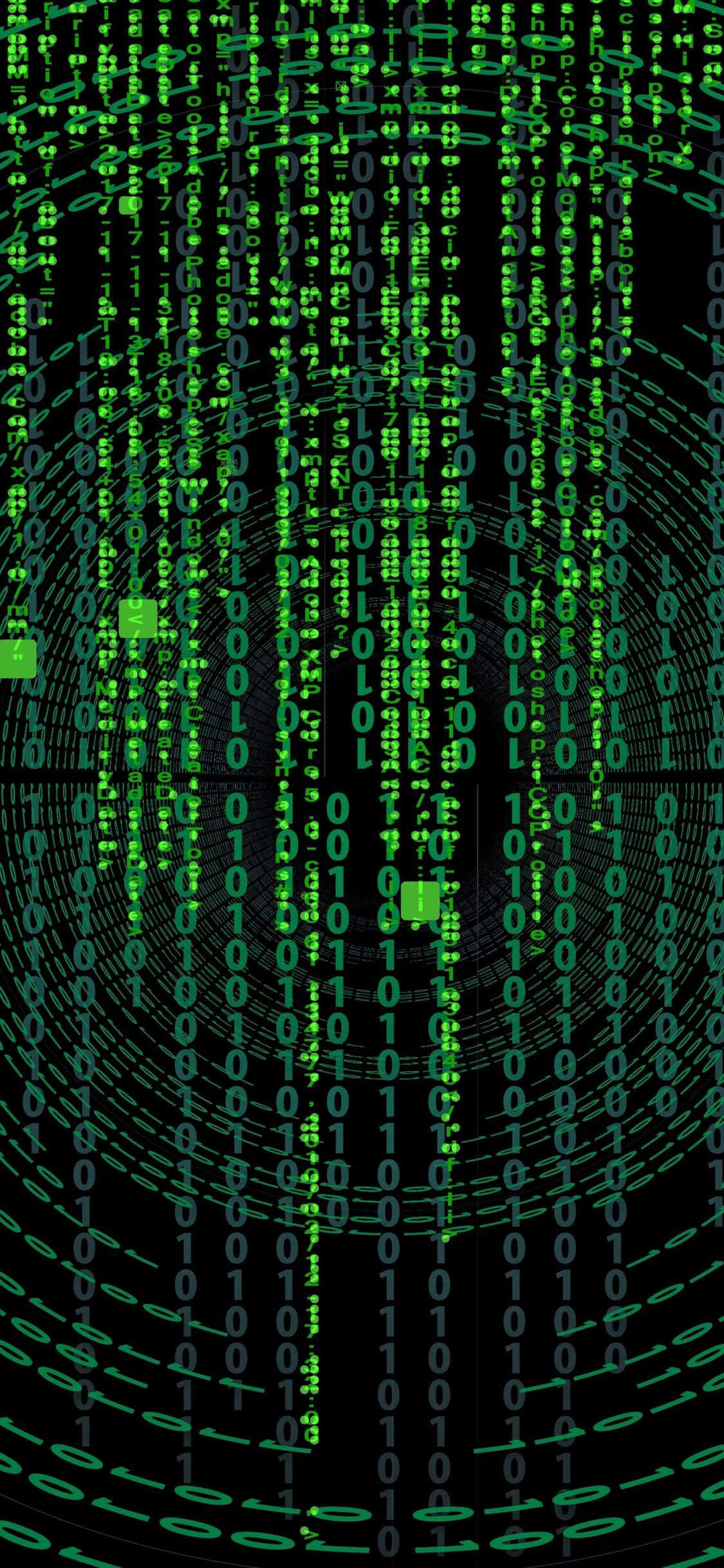 Получите Matrix iPhone и ощутите новый уровень технологий смартфонов Обои