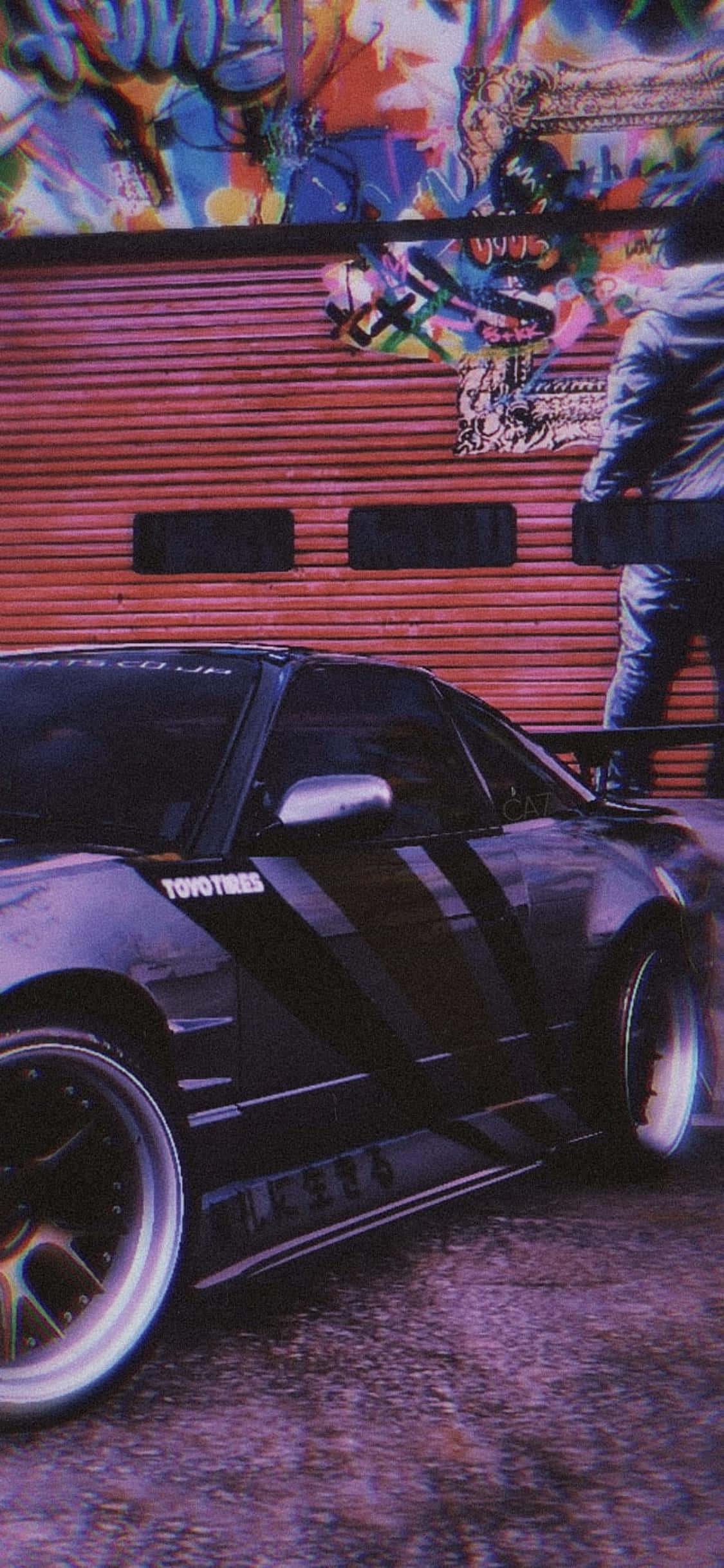 Получите быстрый гоночный прилив адреналина с Need For Speed Heat на iPhone Xs. Обои
