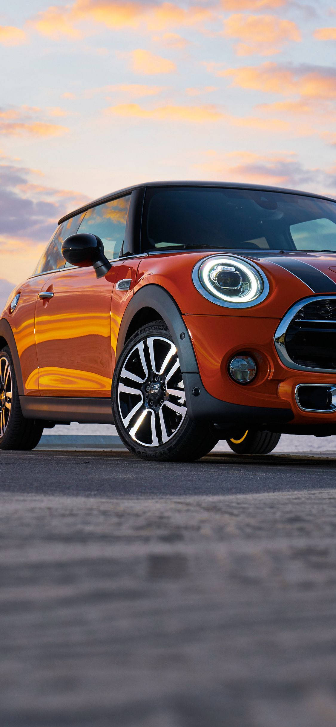 Портрет Mini Cooper Обои