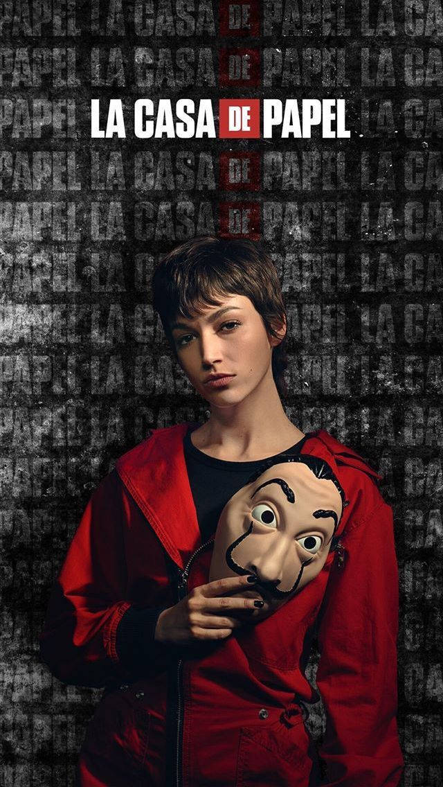 Портрет Токио из «Бумажного дома» Обои