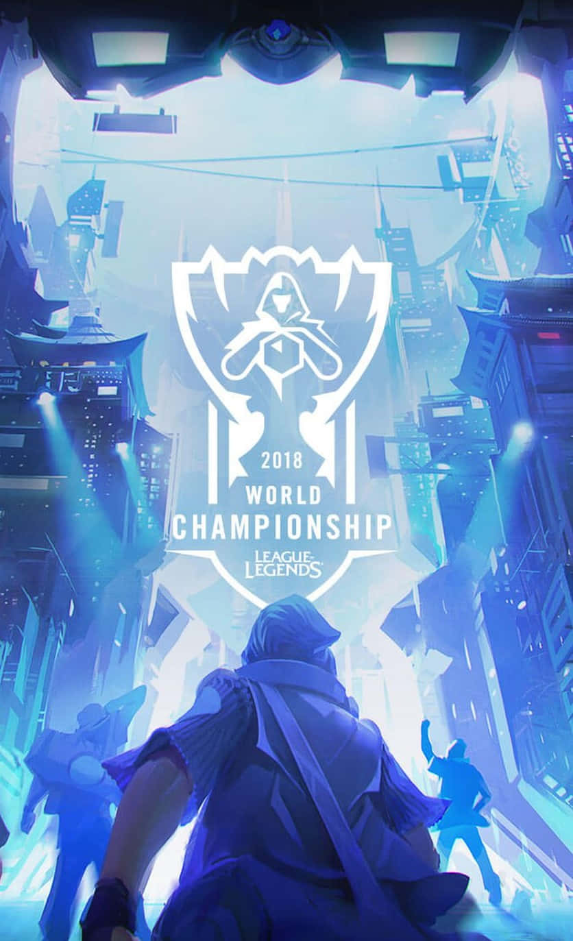 Портретный фон Pixel 3 League of Legends в стиле постера Обои