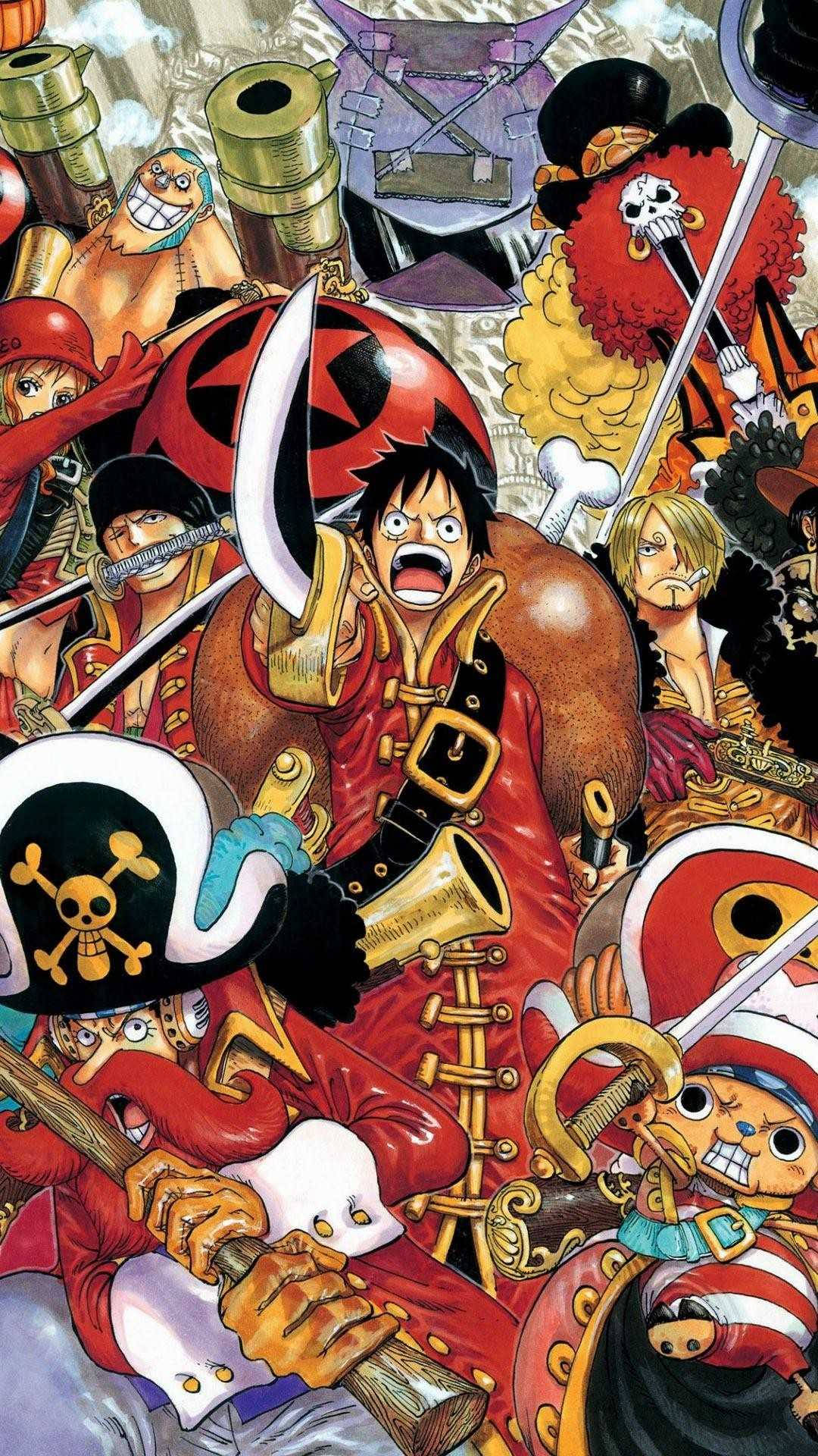 Постер One Piece для iPhone Обои