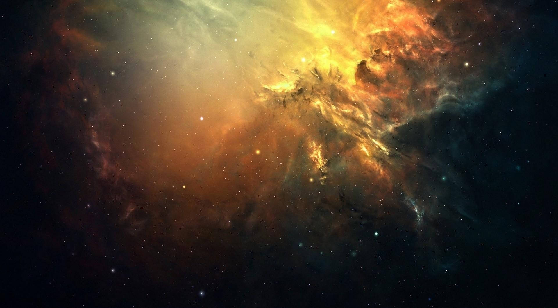 Удивительные обои космической пыли, галактики и звезд
