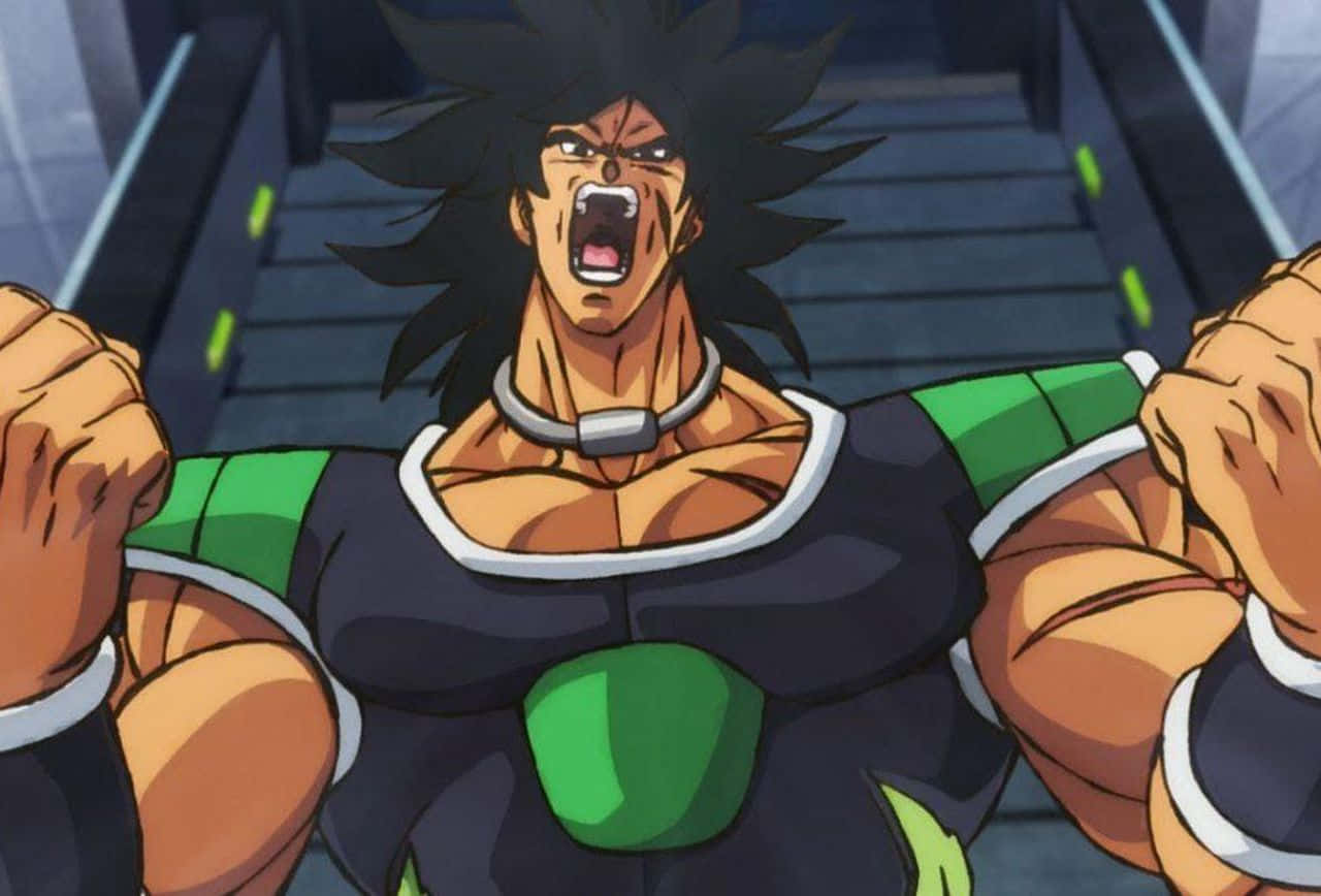 Приготовьтесь к эпической битве с Dragon Ball Super Броли Обои