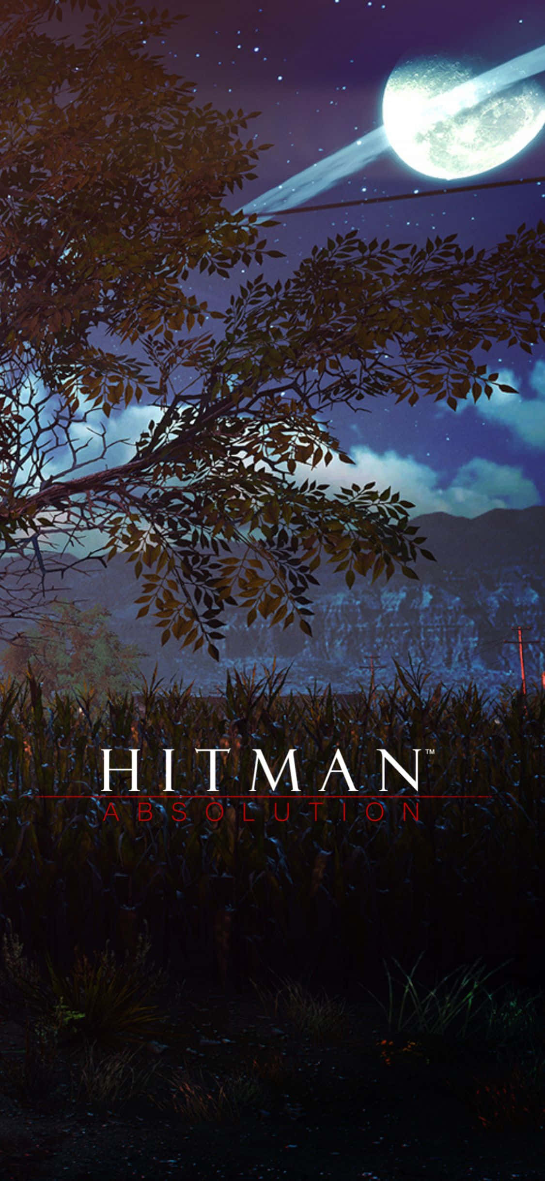 Примите вызов Hitman Absolution на iPhone X Обои