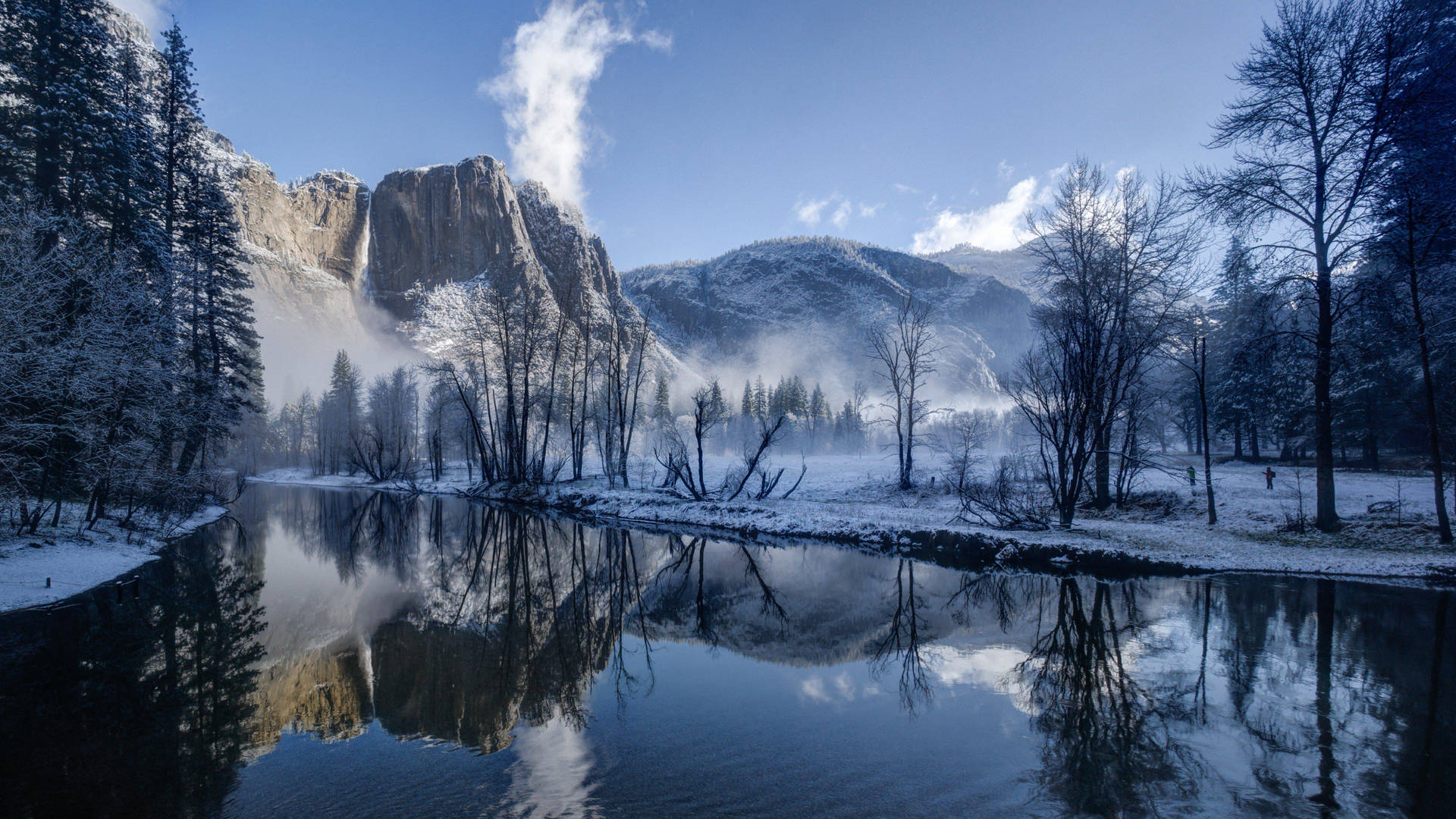 Природа во льду 4K