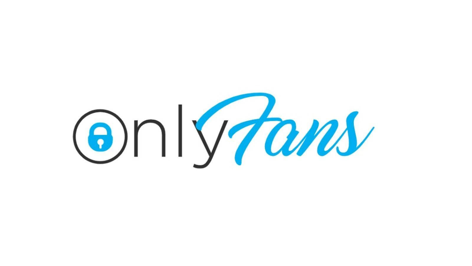 Простой логотип OnlyFans с замком Обои