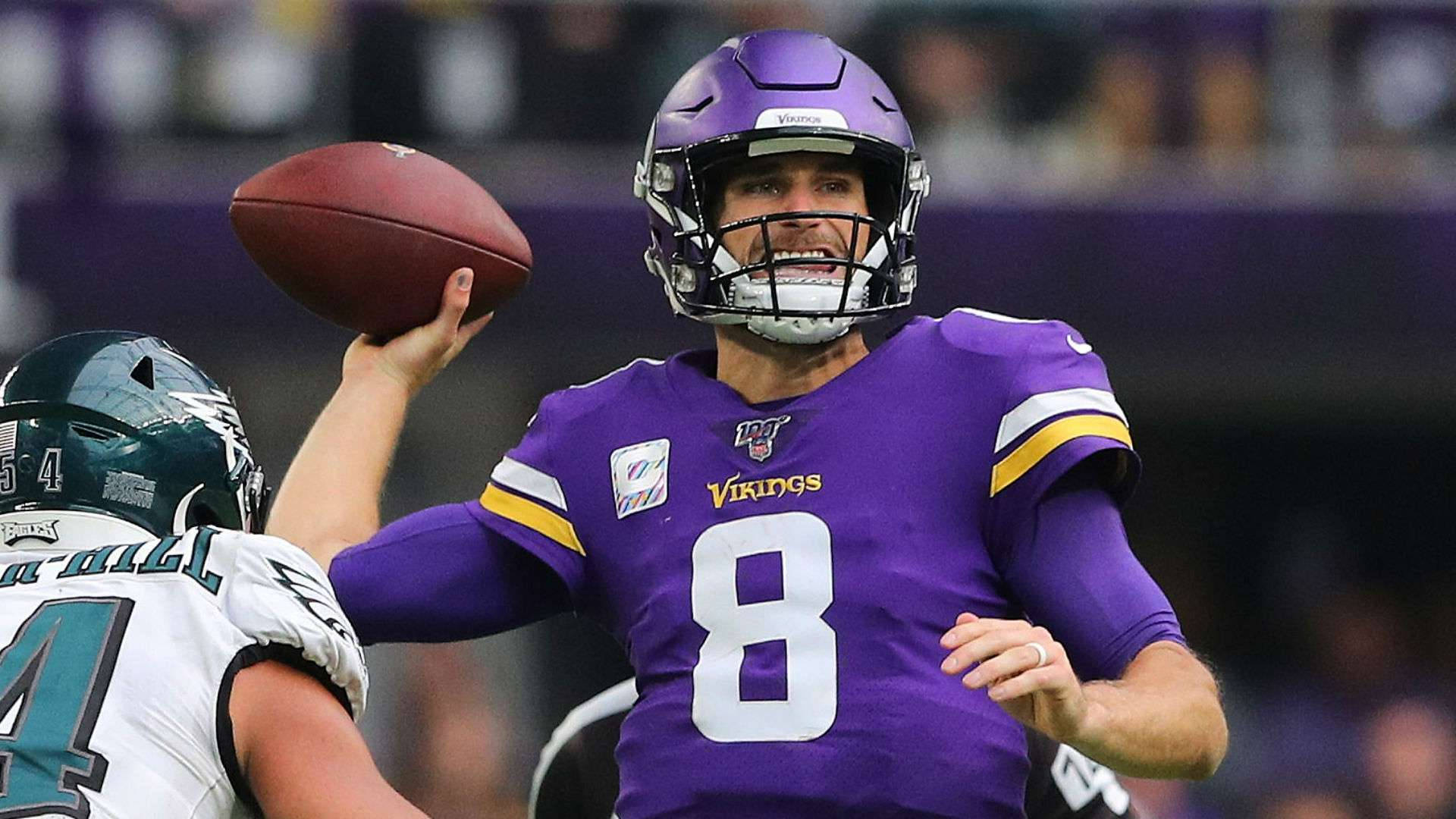 Профессиональный футбол NFL Кирк Казинс Обои