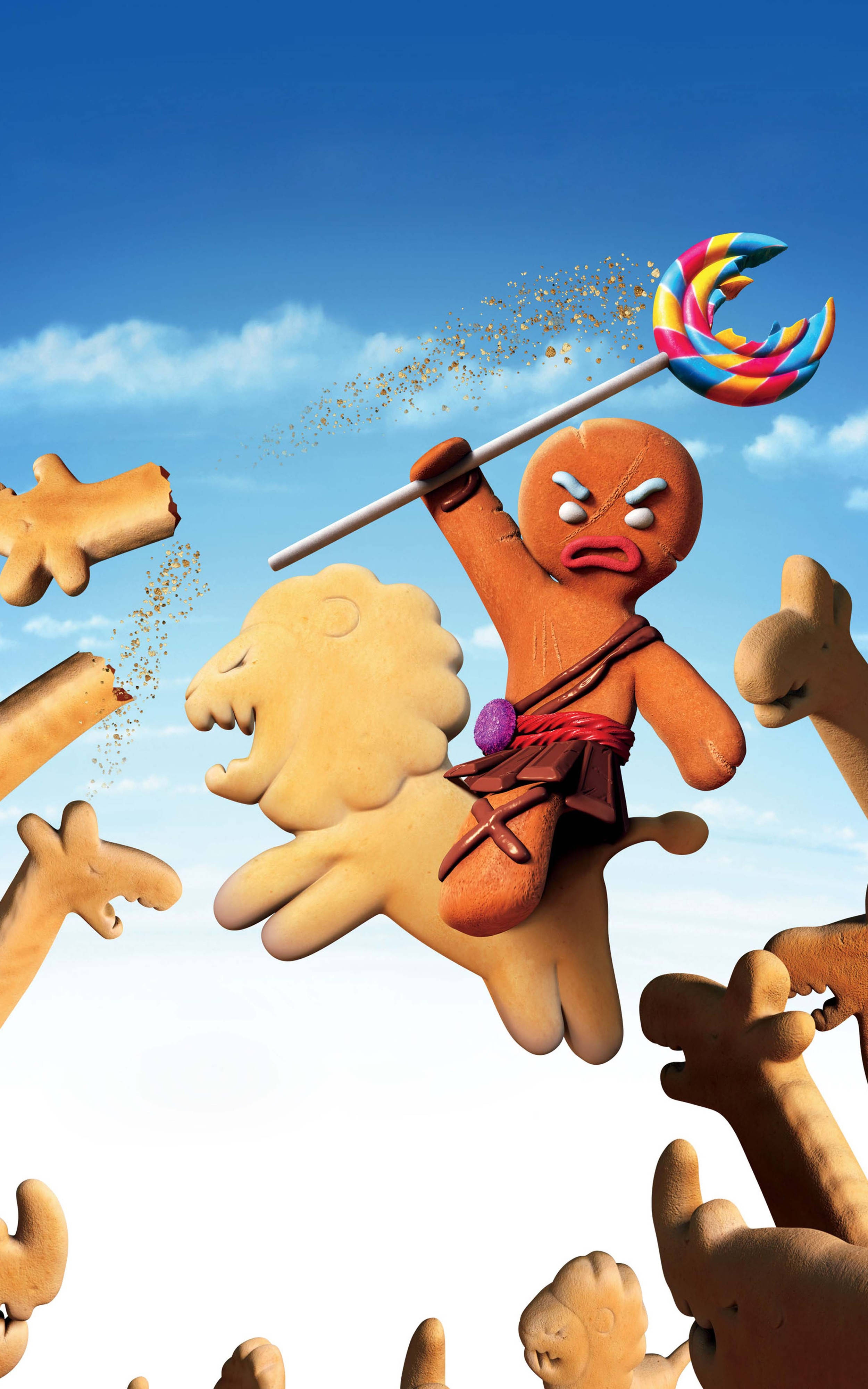 Пряничный человечек из «Шрека» Обои