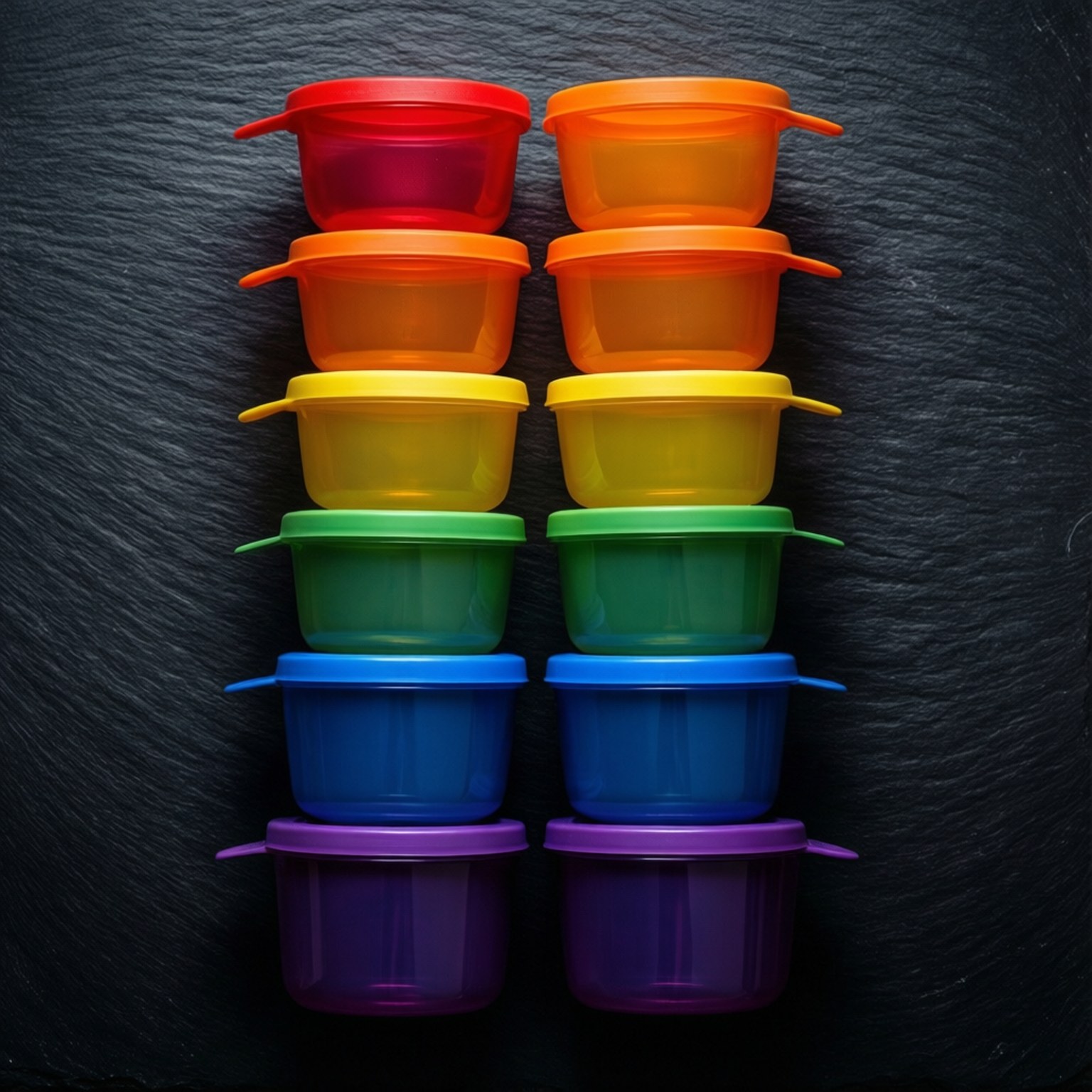 Радужная симметрия Tupperware Обои