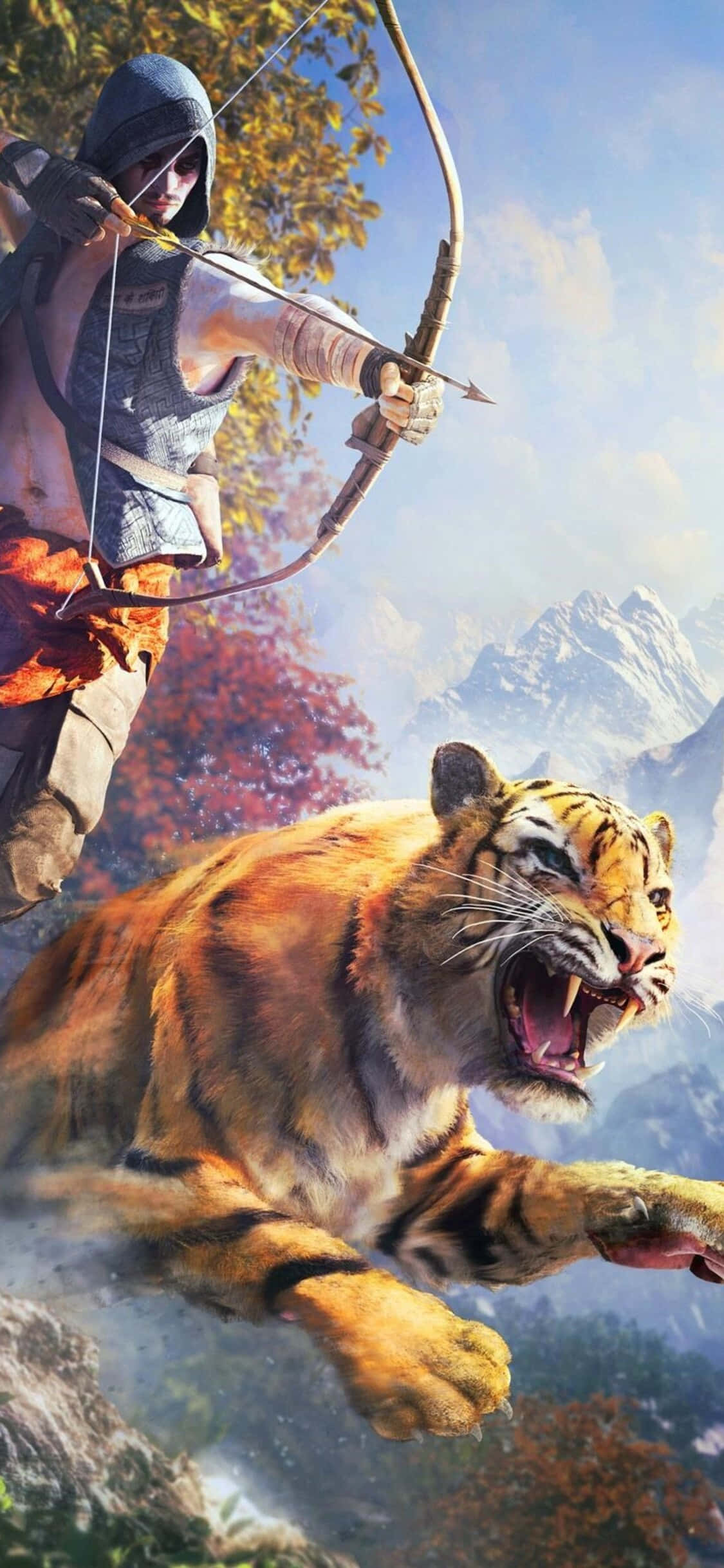 Разблокируйте Far Cry 4 прямо сейчас на iPhone Xs Обои
