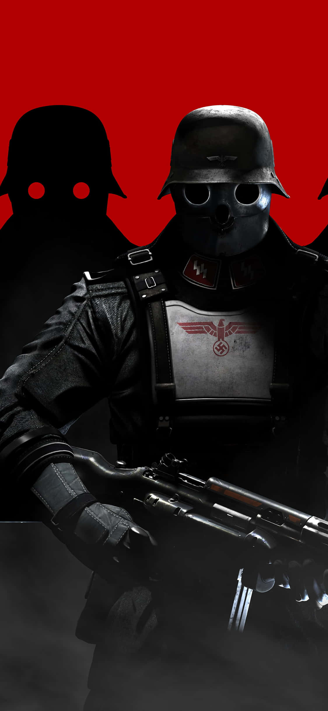Раскройте мощь iPhone Xs в Wolfenstein II Обои