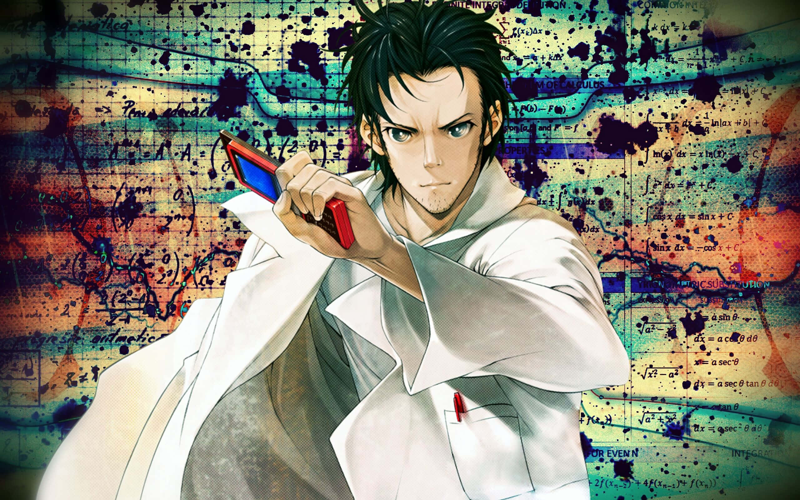 Ринтаро Окабэ - Эксцентричный ученый из Steins;Gate Обои